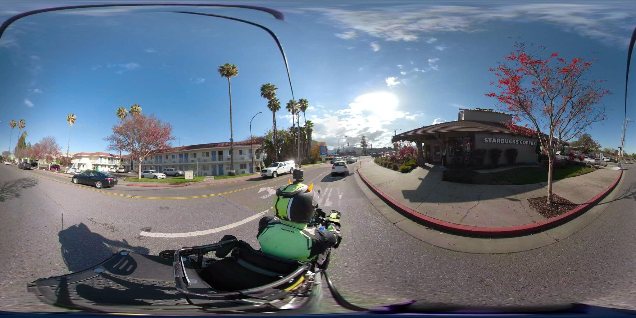 Street view near Motel 6, Campbell — © networklanman (CC BY-SA · Mapillary)