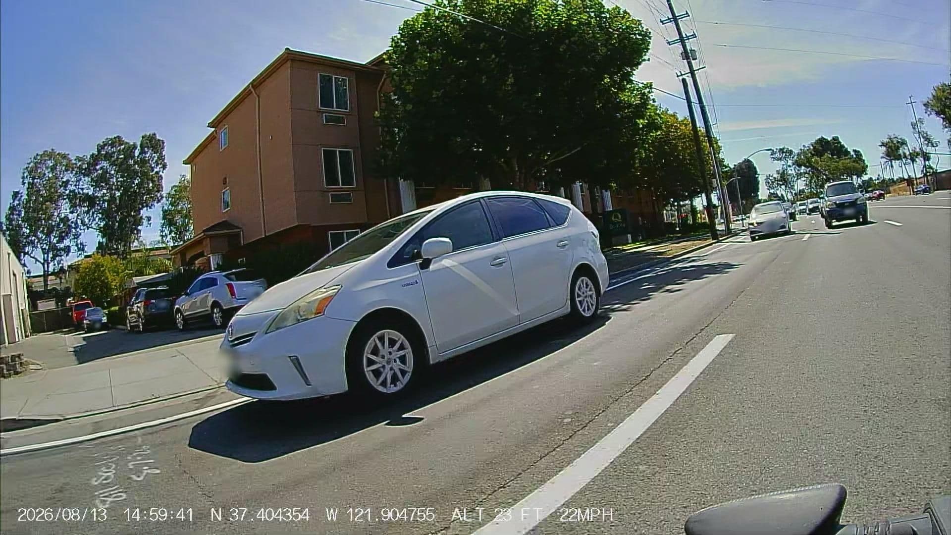 Street view near Hotel California, Milpitas — © networklanman (CC BY-SA · Mapillary)