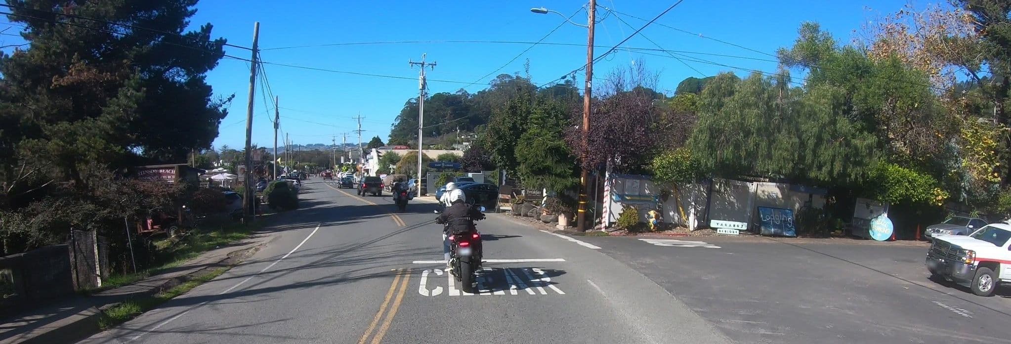 Street view near Redphlag Suite, Bolinas — © networklanman (CC BY-SA · Mapillary)