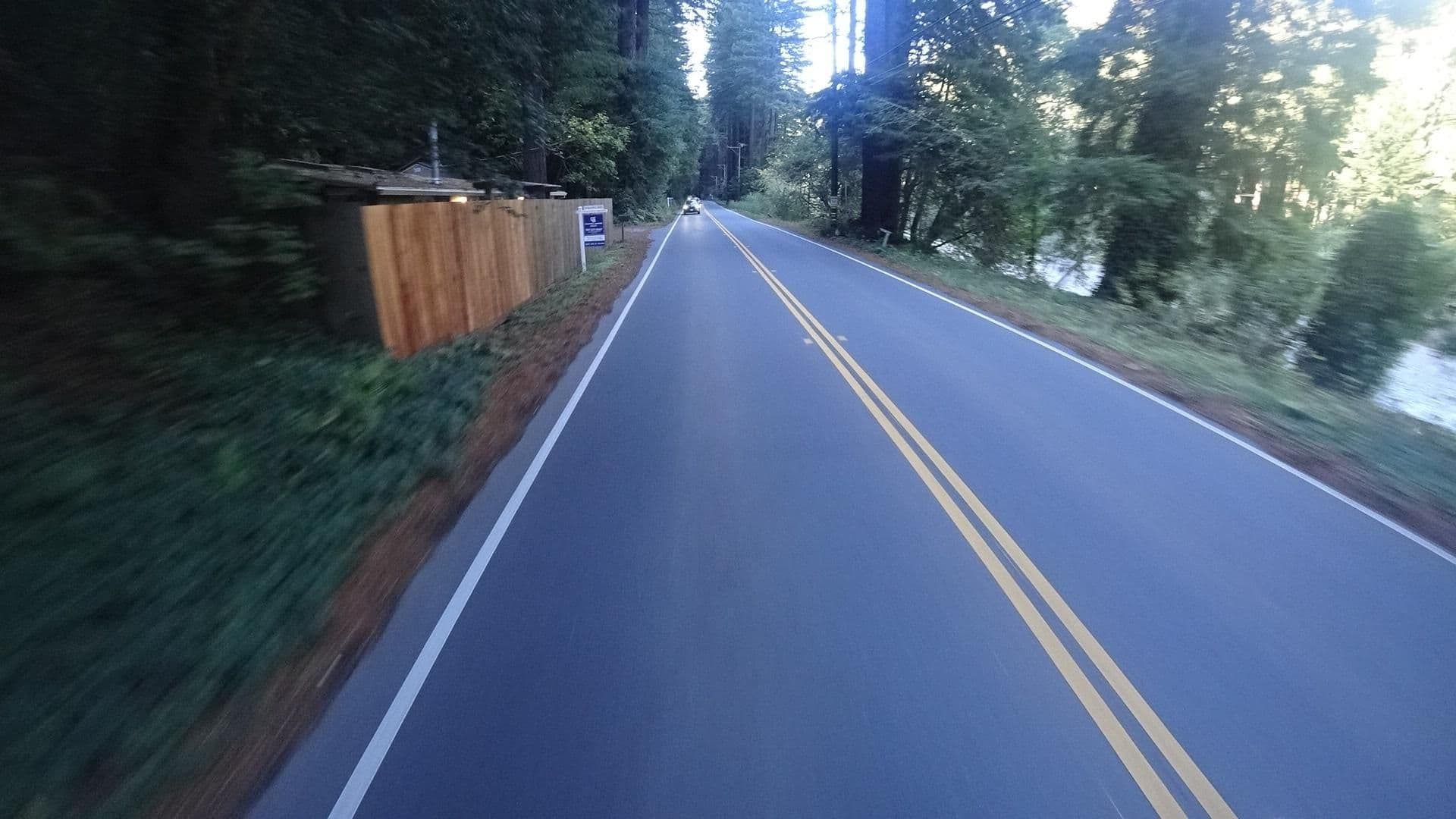 Street view near Rosewood cottage, Monte Rio — © marker_geo (CC BY-SA · Mapillary)