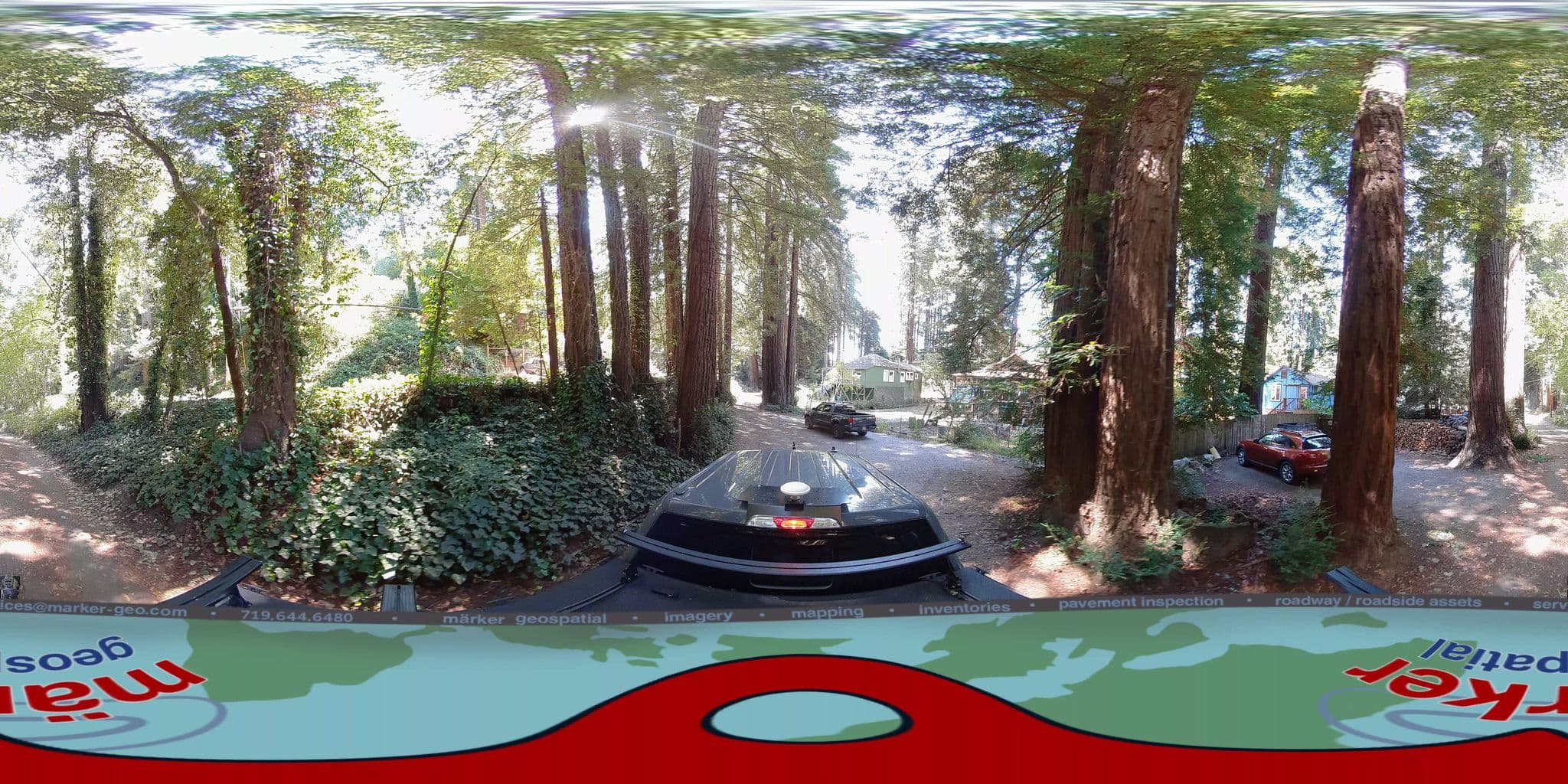 Street view near Yesteryear, Monte Rio — © marker_geo1 (CC BY-SA · Mapillary)