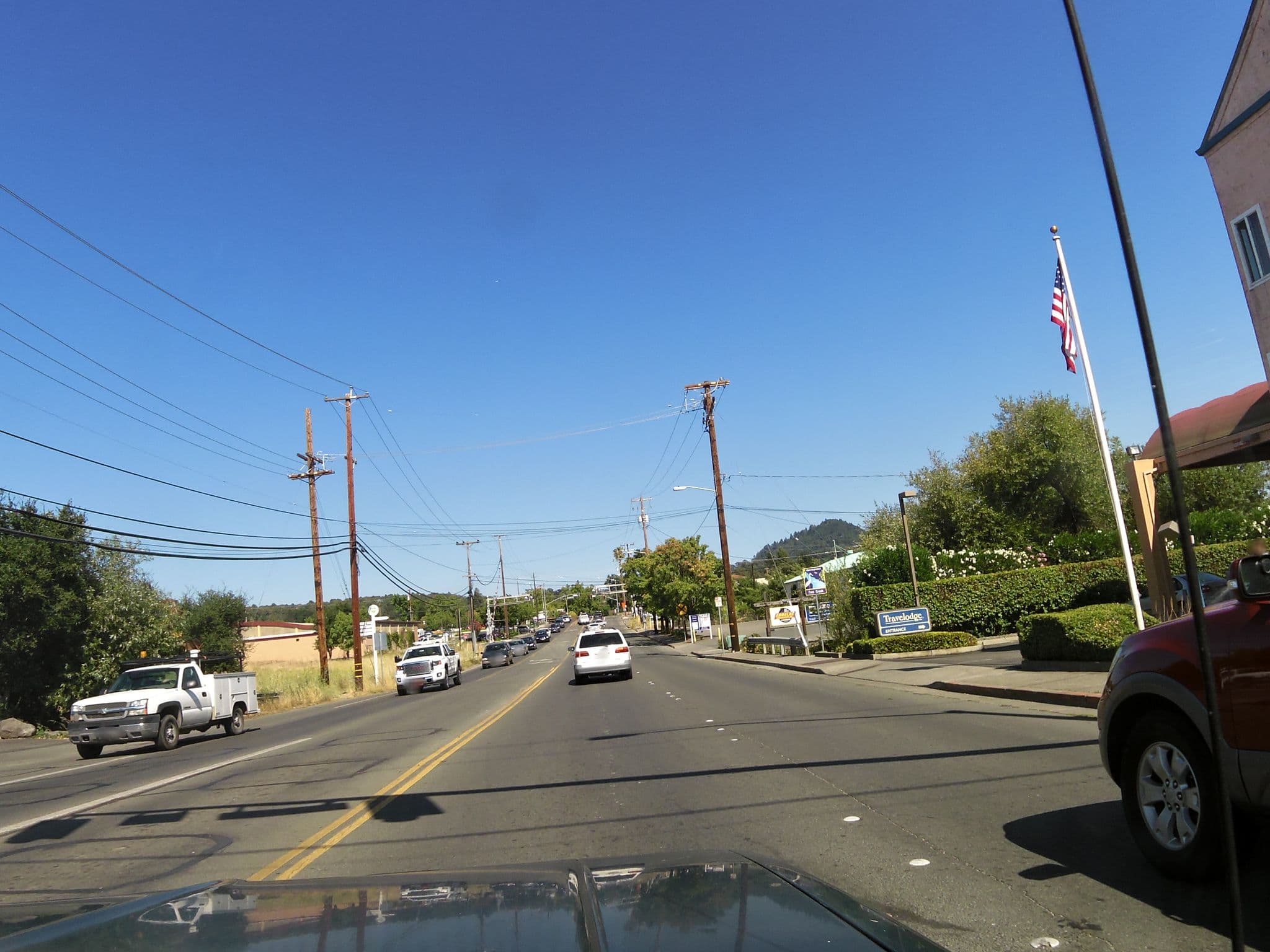 Street view near Wyndham Hotels & Resorts, Healdsburg — © andrewsnow (CC BY-SA · Mapillary)