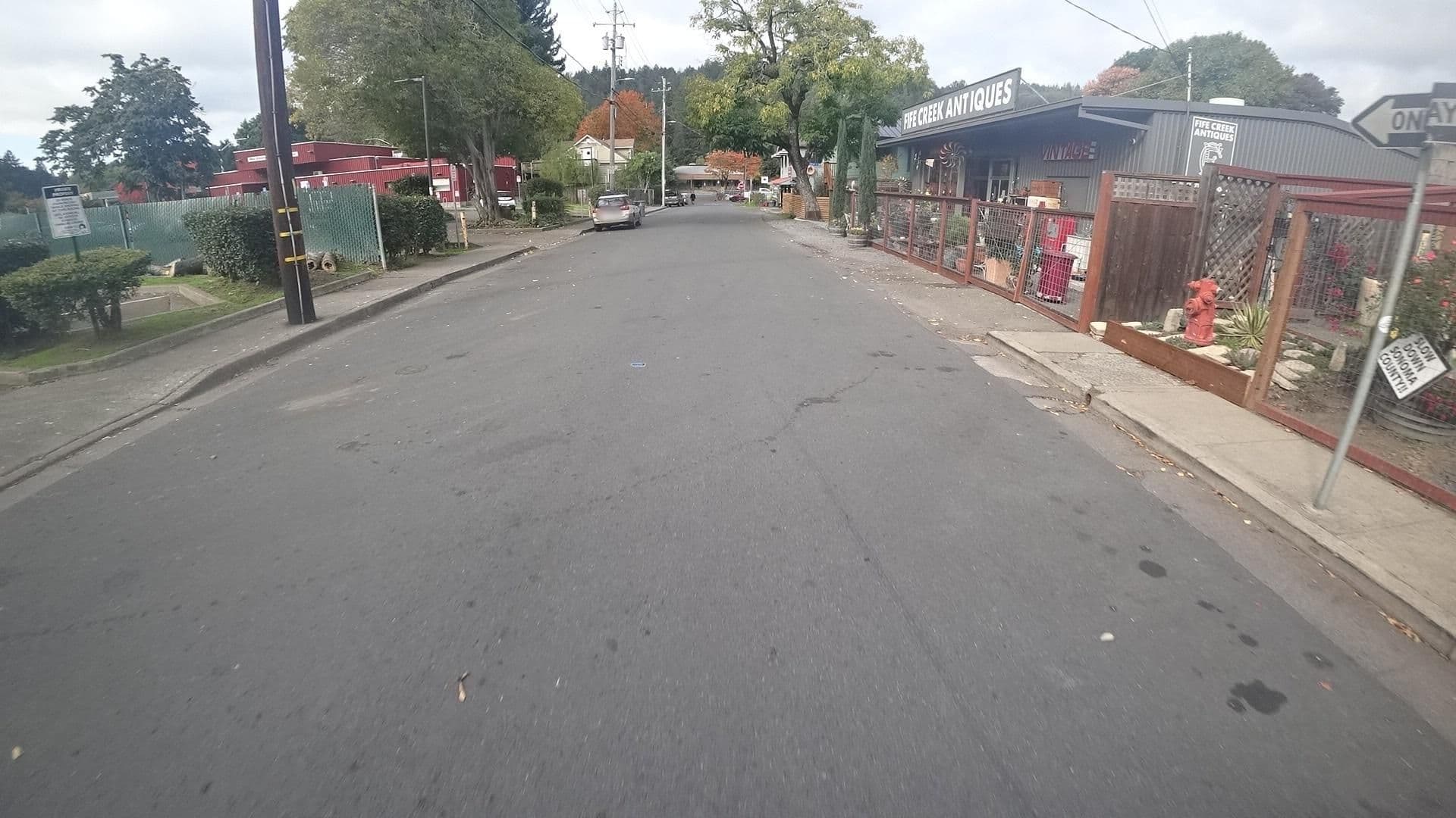 Street view near Bed + Biscuit, Guerneville — © marker_geo (CC BY-SA · Mapillary)
