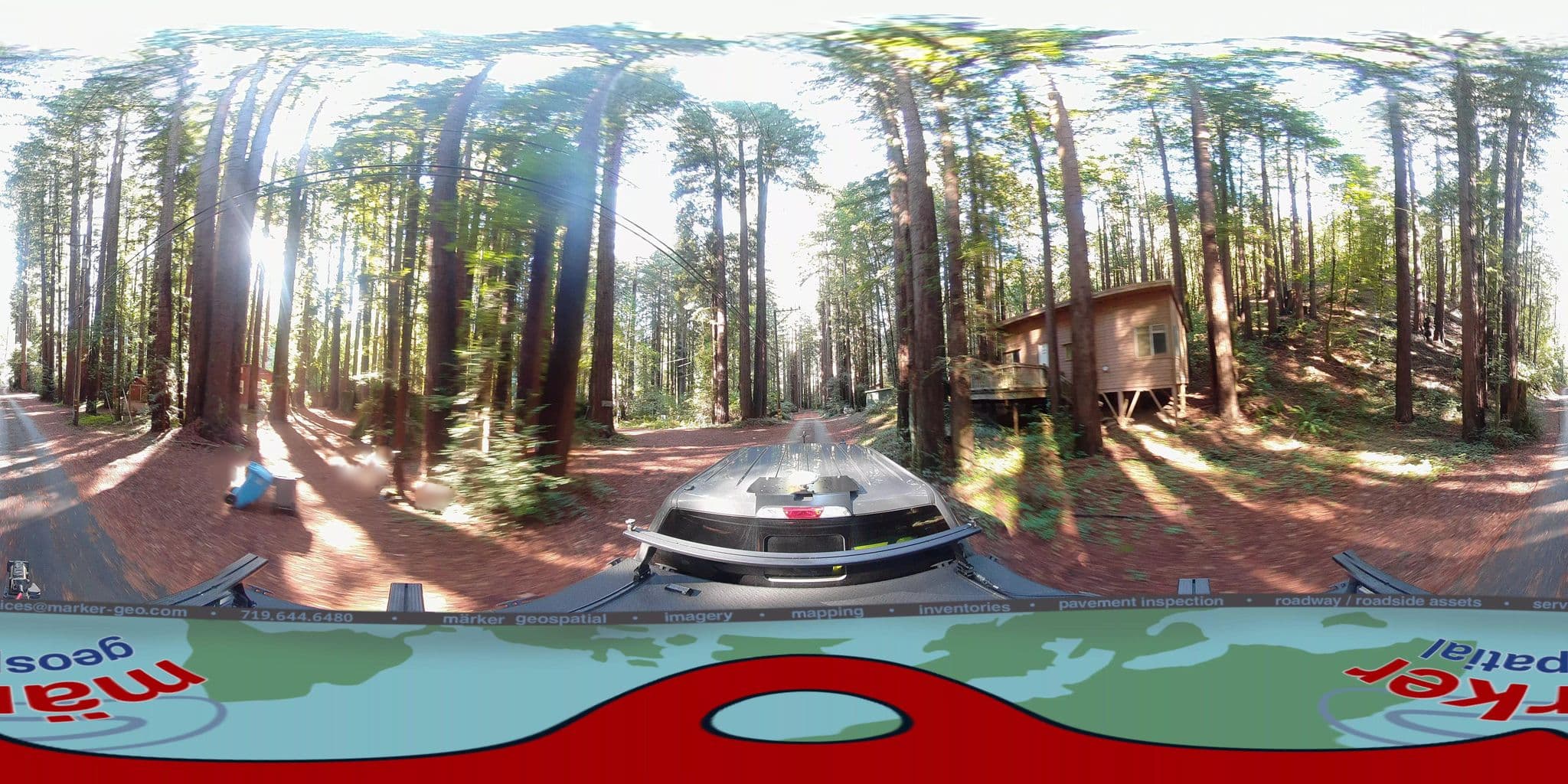 Street view near Blackberry Bliss, Guerneville — © marker_geo1 (CC BY-SA · Mapillary)