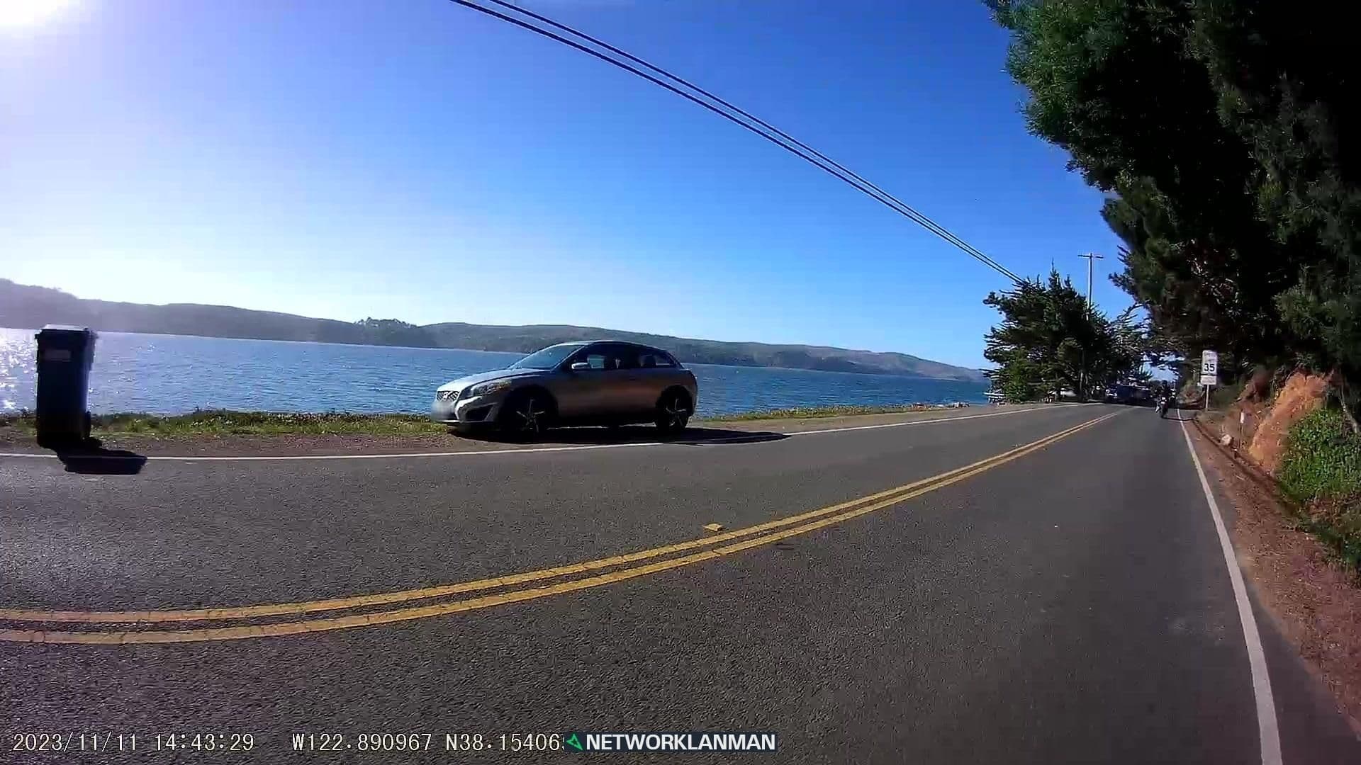 Street view near Bayglow Cottage, Lagunitas-Forest Knolls — © networklanman (CC BY-SA · Mapillary)