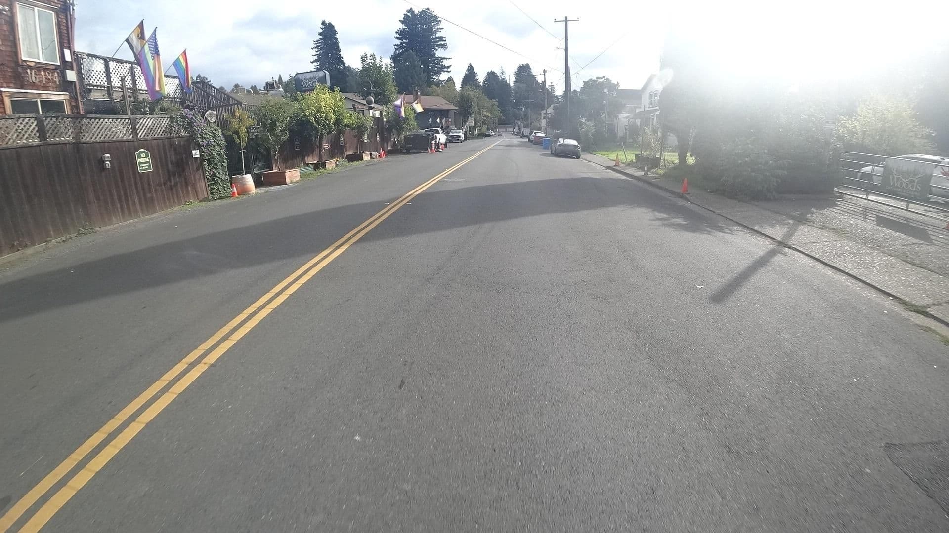 Street view near The Wood's Resort, Guerneville — © marker_geo (CC BY-SA · Mapillary)