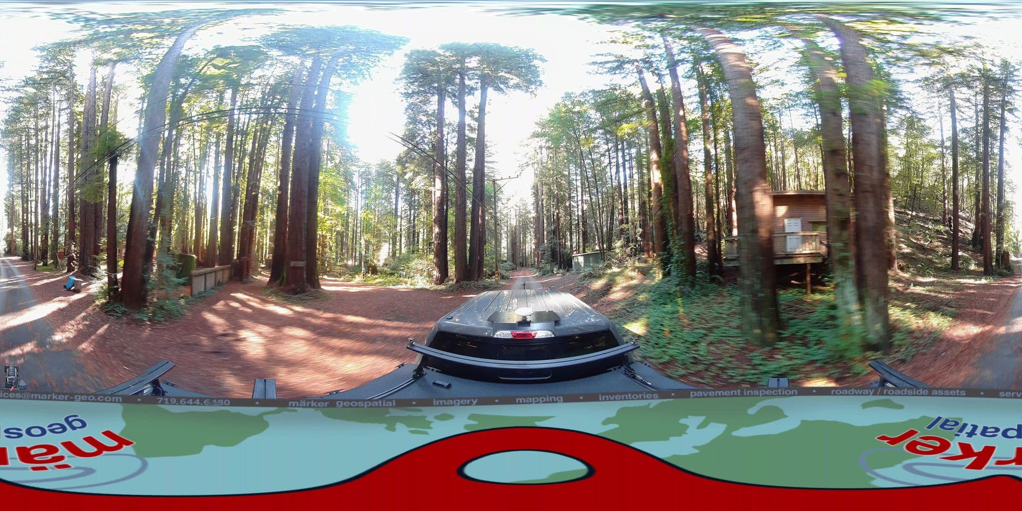 Street view near Deer Creek Cottage, Guerneville — © marker_geo1 (CC BY-SA · Mapillary)