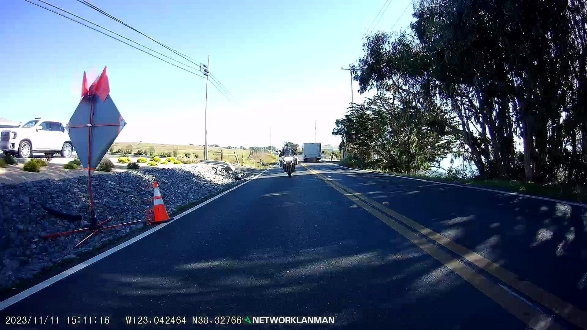 Street view near Bodega View, Bodega Bay — © networklanman (CC BY-SA · Mapillary)