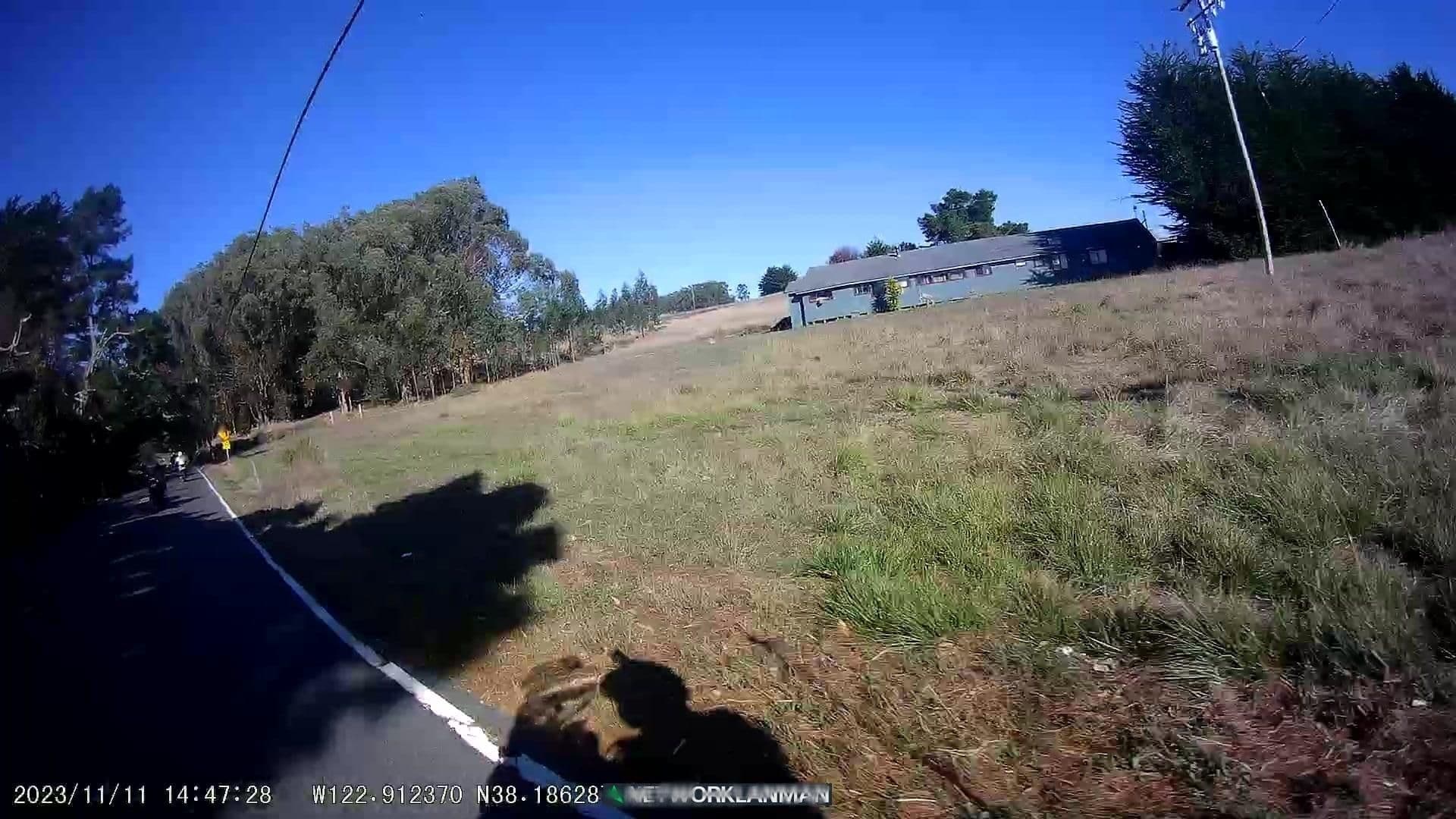 Street view near Driftwood Cottage, Bodega Bay — © networklanman (CC BY-SA · Mapillary)