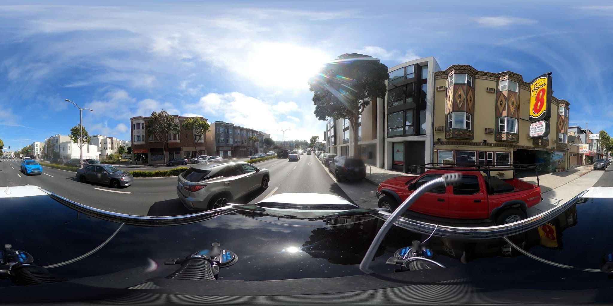 Street view near Super 8, Chinatown — © GoProMAX3M (CC BY-SA · Mapillary)