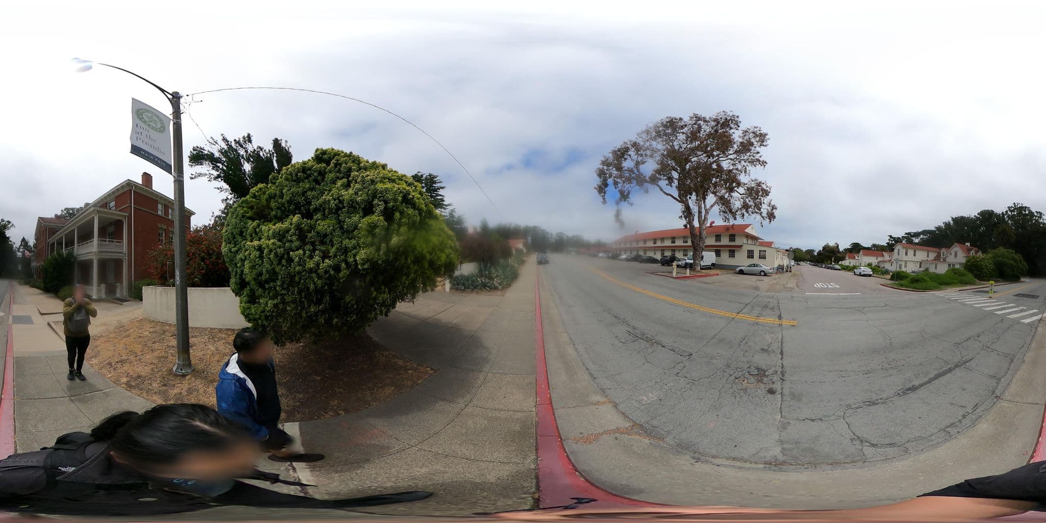 Street view near Pershing Hall, San Francisco — © DonWhite (CC BY-SA · Mapillary)