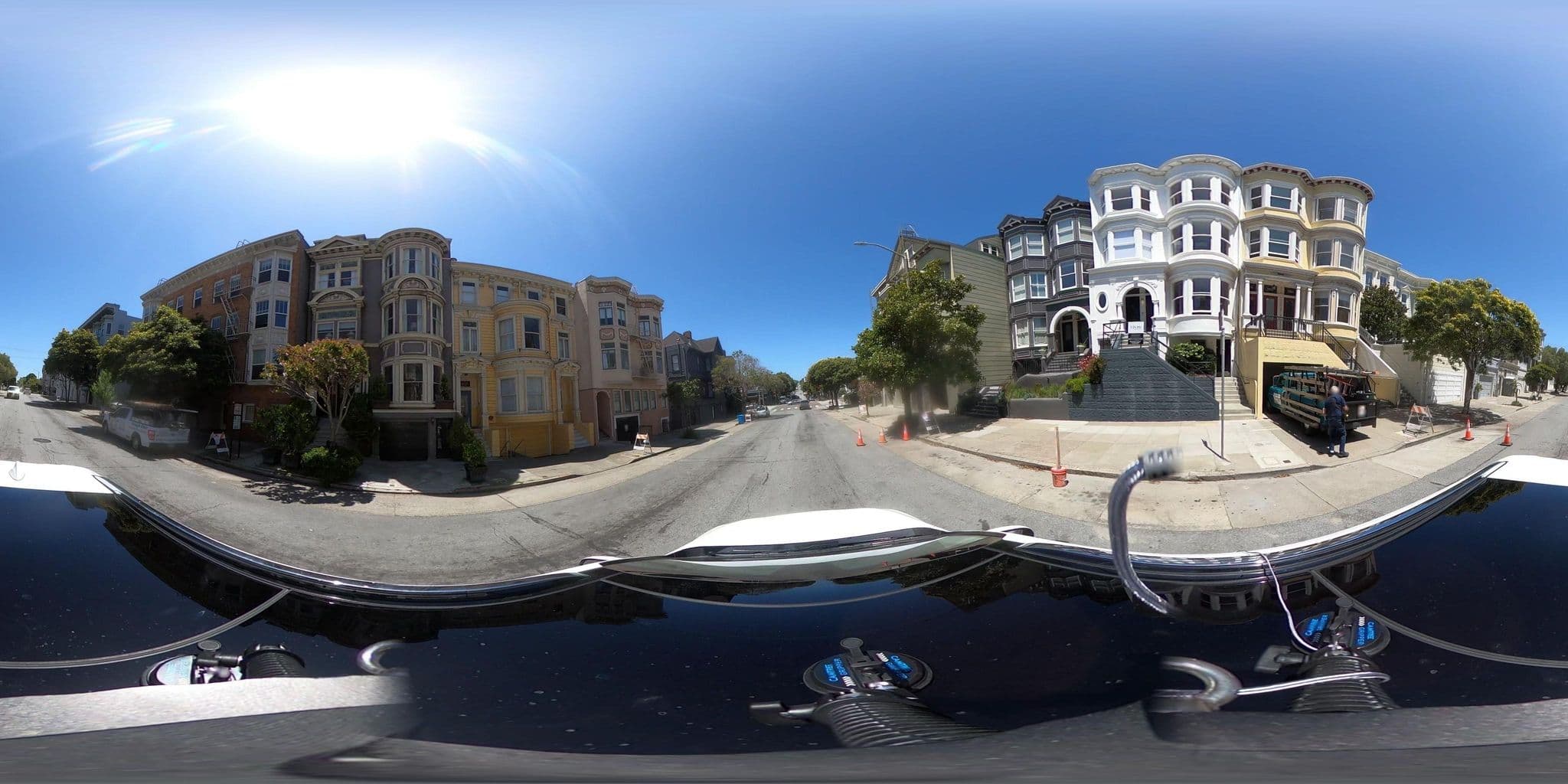 Street view near The Sanctuary, San Francisco — © GoProMAX3M (CC BY-SA · Mapillary)