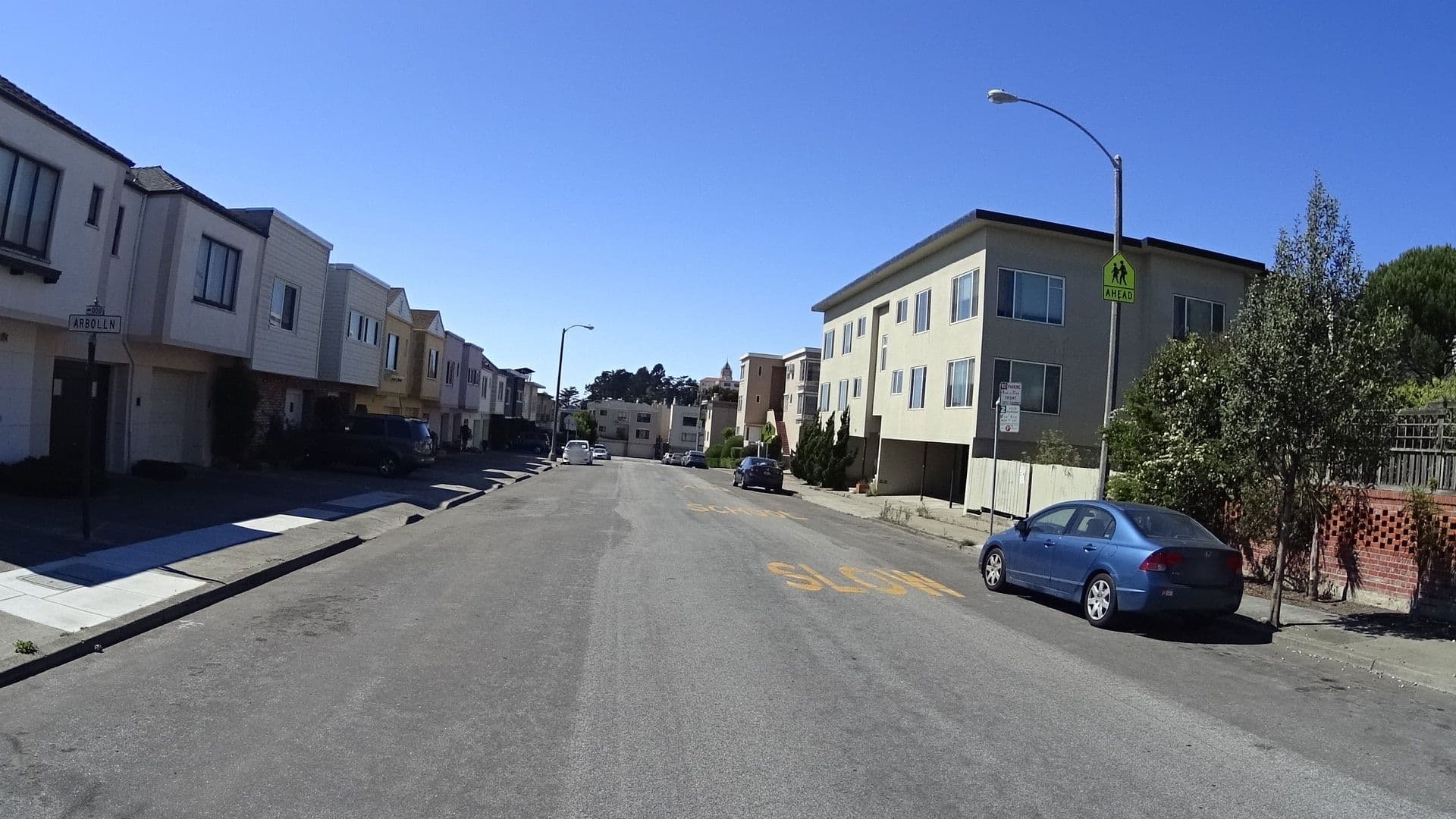 Street view near Hotel Anzavista, San Francisco — © bhousel (CC BY-SA · Mapillary)