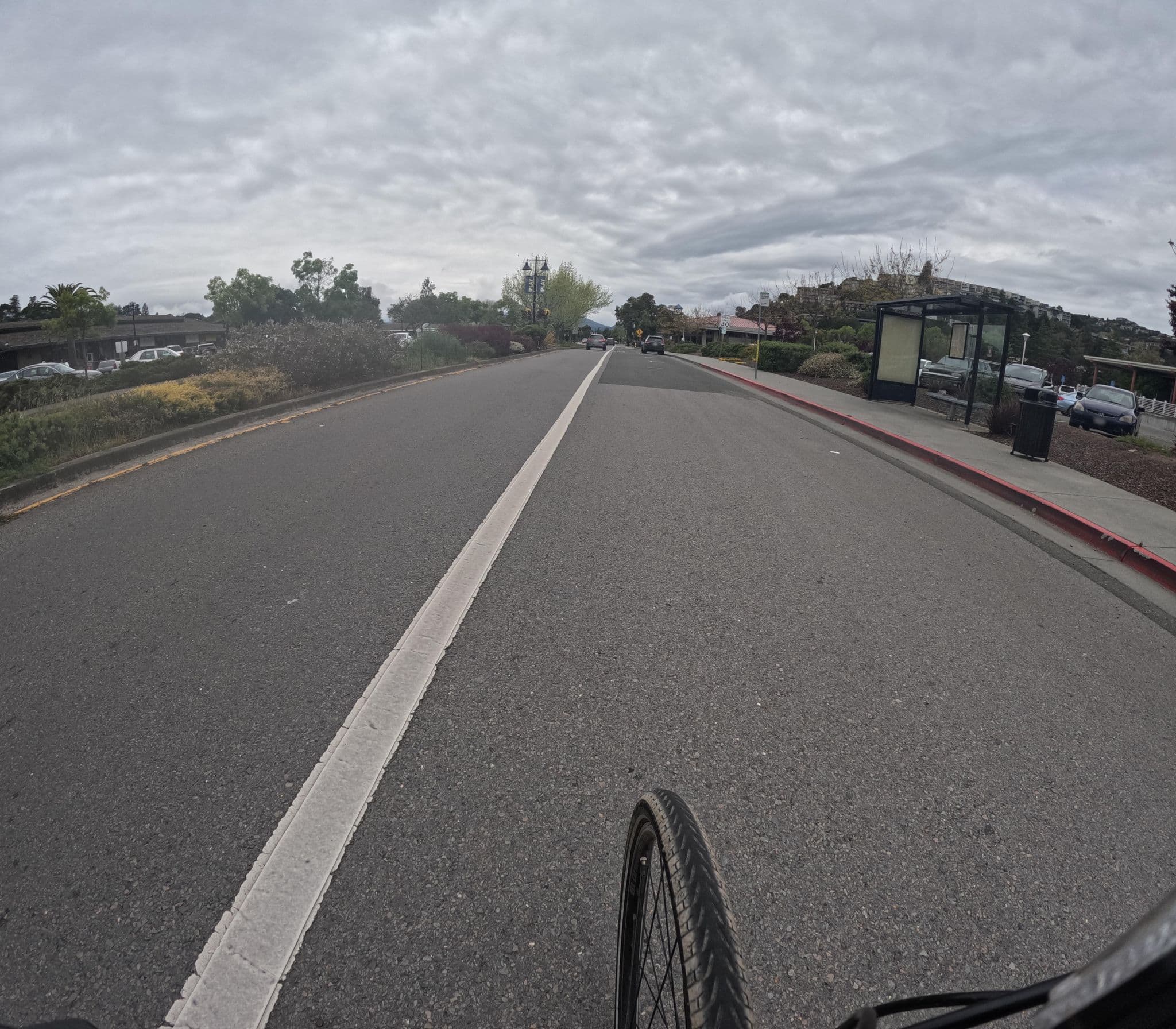 Street view near Angel Island Epic ESG tour, Tiburon — © sfbaytrail (CC BY-SA · Mapillary)