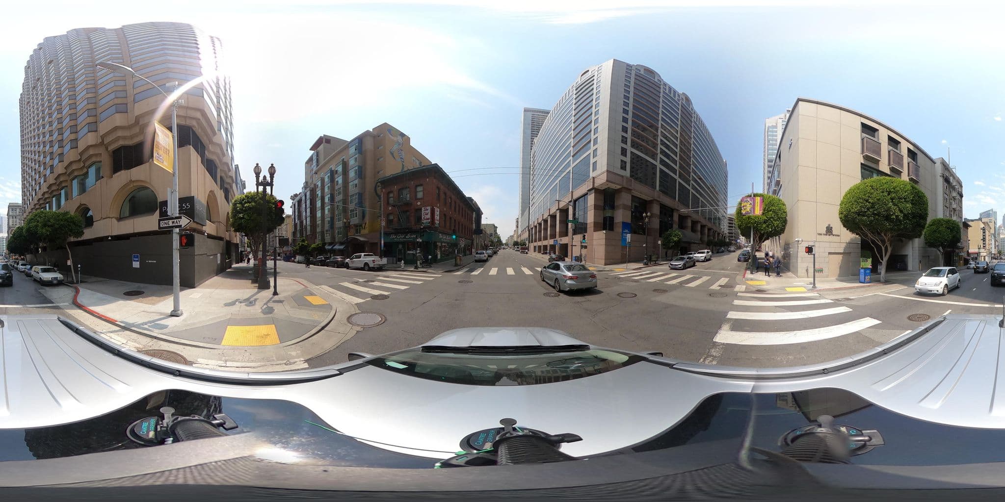 Street view near San Francisco International Hostel, Chinatown — © WavyPanels (CC BY-SA · Mapillary)