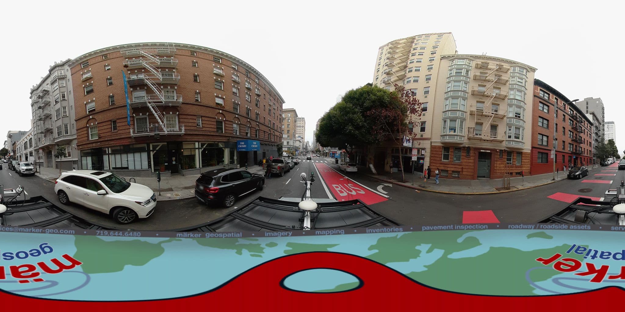 Street view near Aldrich Hotel San Francisco, San Francisco — © marker_geo1 (CC BY-SA · Mapillary)