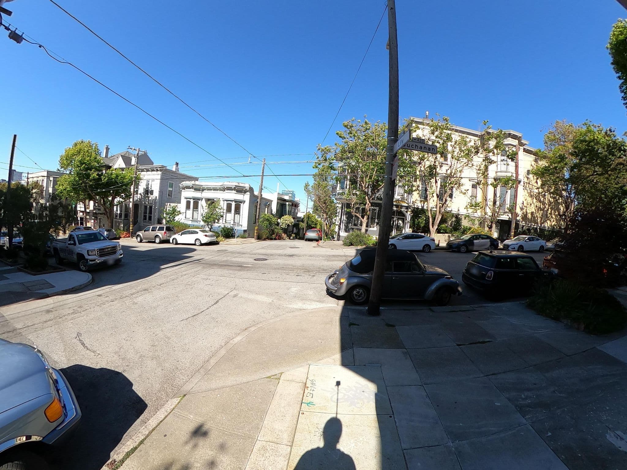 Street view near SnickerShack, San Francisco — © stephenaquino (CC BY-SA · Mapillary)