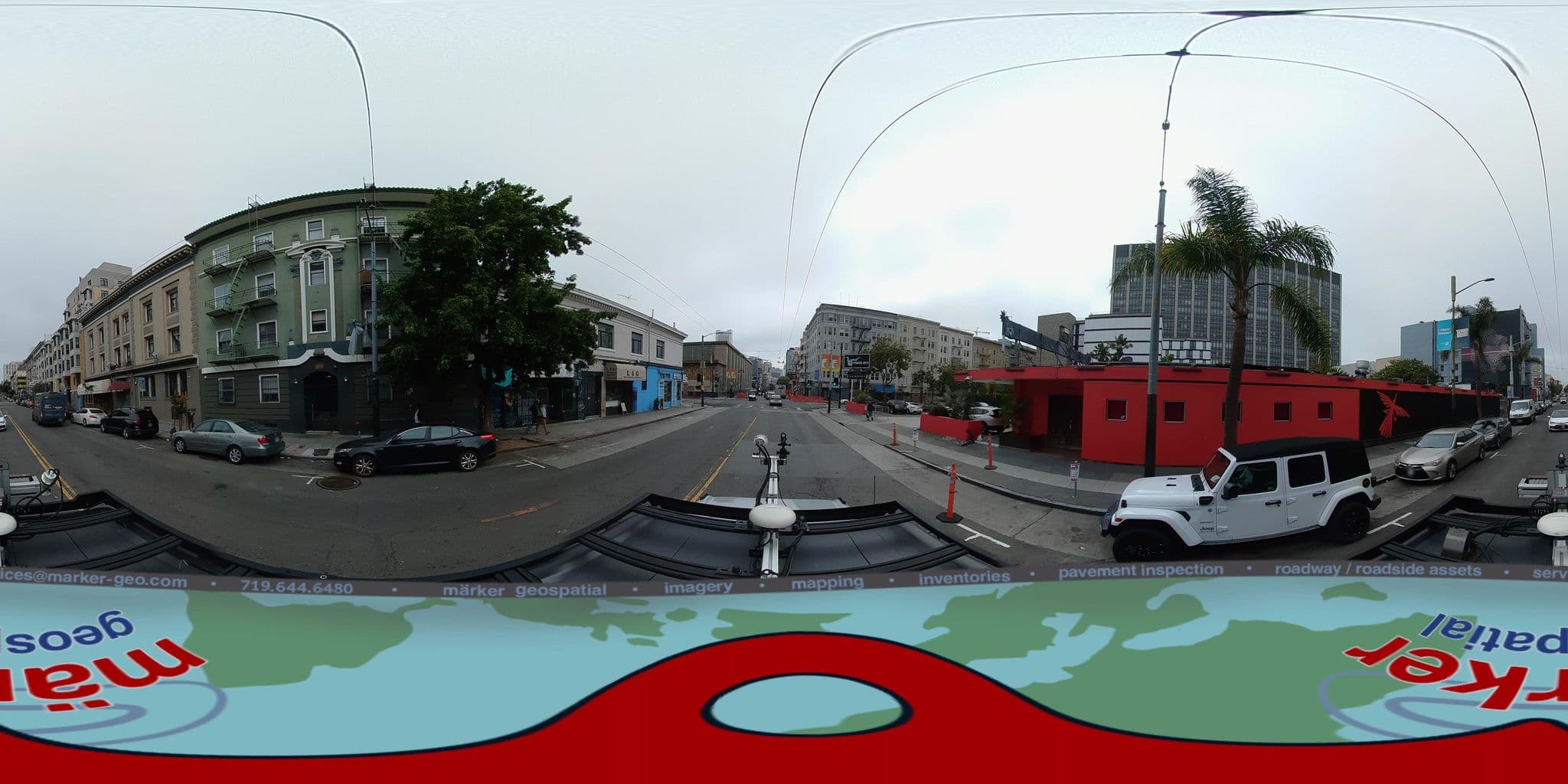 Street view near Phoenix Pool, San Francisco — © marker_geo1 (CC BY-SA · Mapillary)