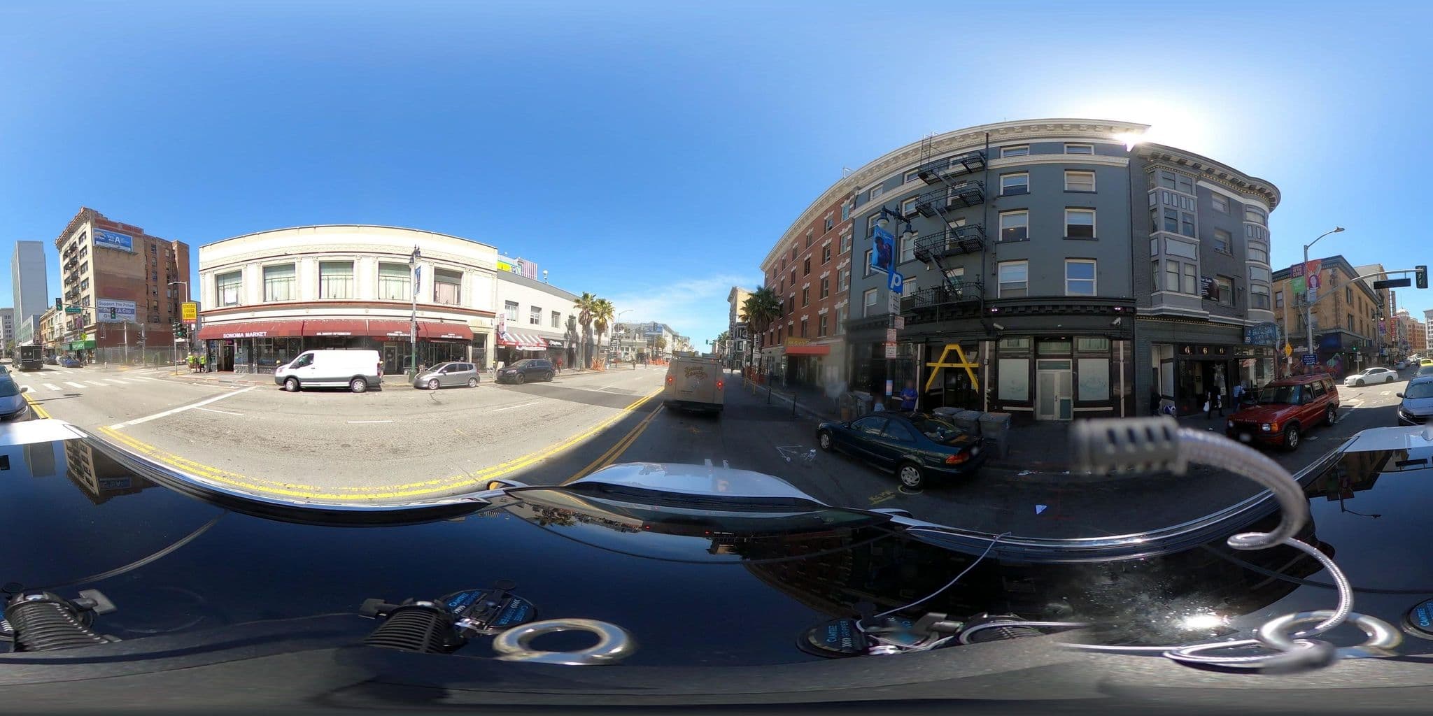 Street view near Baldwin House, San Francisco — © GoProMAX3M (CC BY-SA · Mapillary)