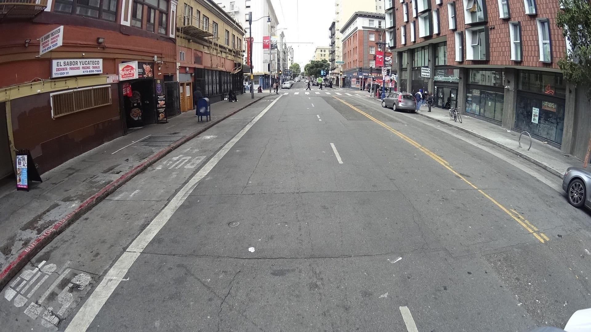 Street view near Morden Hotel, San Francisco — © marker_geo (CC BY-SA · Mapillary)
