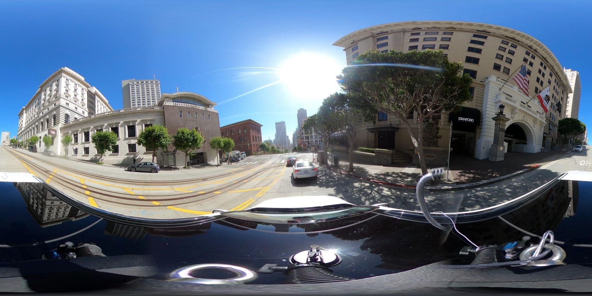 Street view near Stanford Court Renaissance Hotel - Room 241, Chinatown — © GoProMAX3M (CC BY-SA · Mapillary)