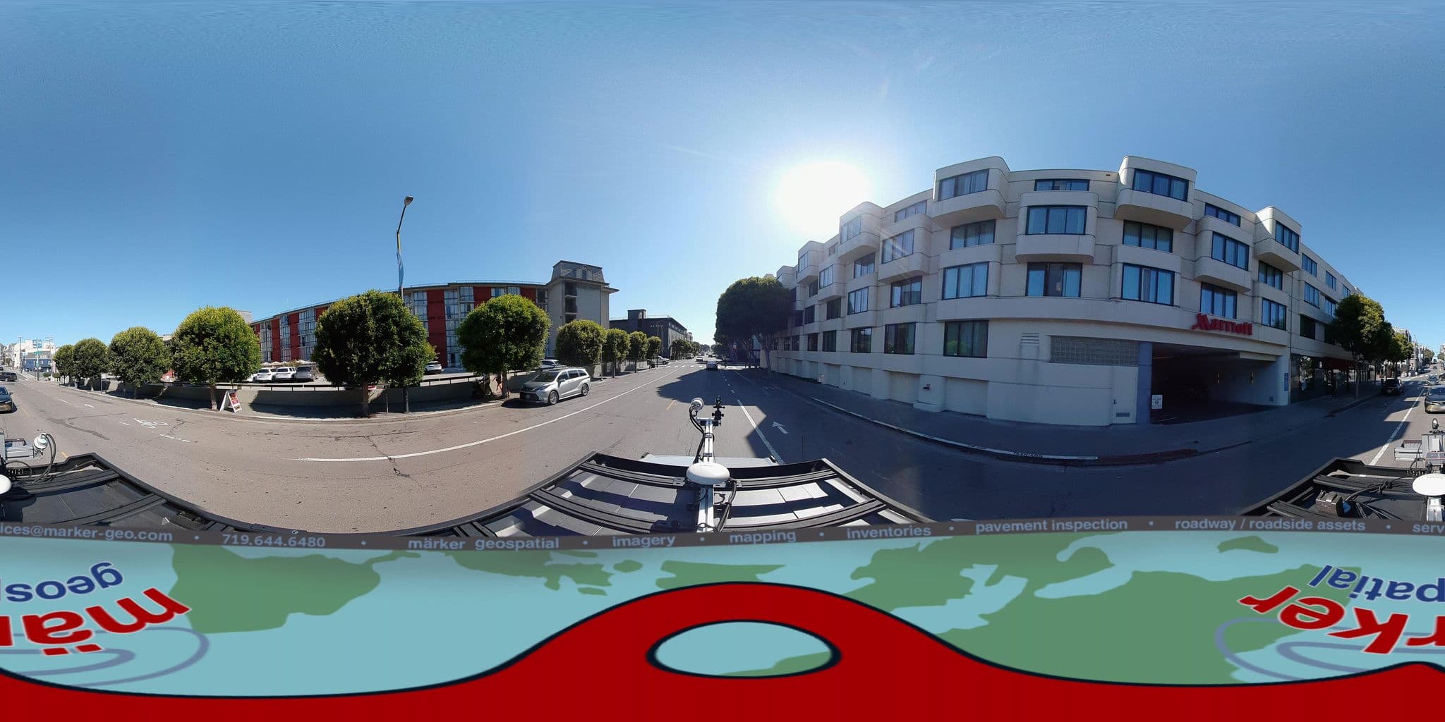 Street view near The W's At Marriott, Chinatown — © marker_geo1 (CC BY-SA · Mapillary)
