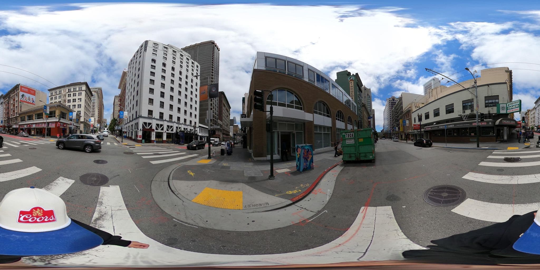 Street view near Skyline Loft At Hotel Frank, Chinatown — © milam (CC BY-SA · Mapillary)