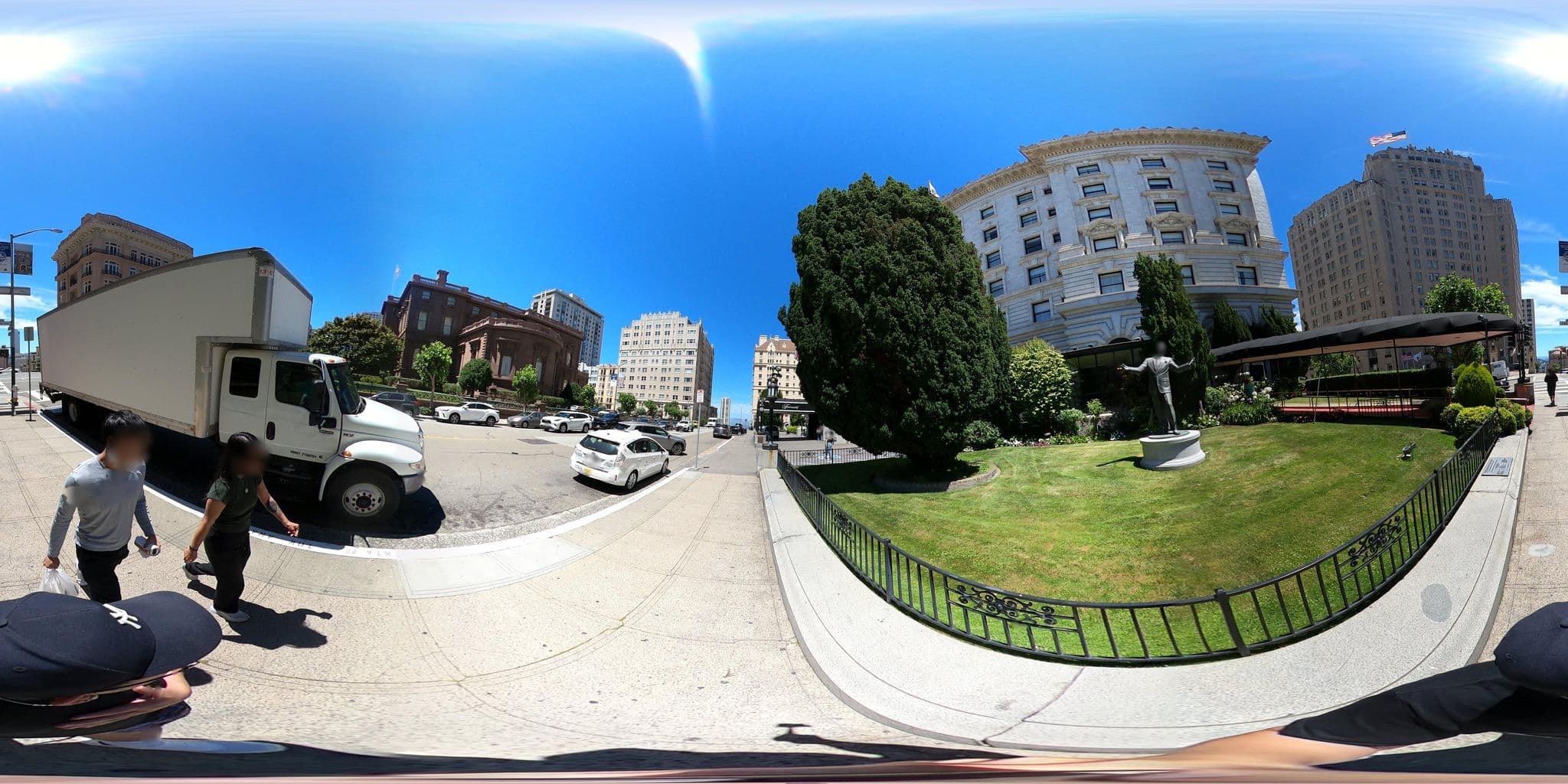 Street view near The Fairmont- Danzig Suite, Chinatown — © milam (CC BY-SA · Mapillary)