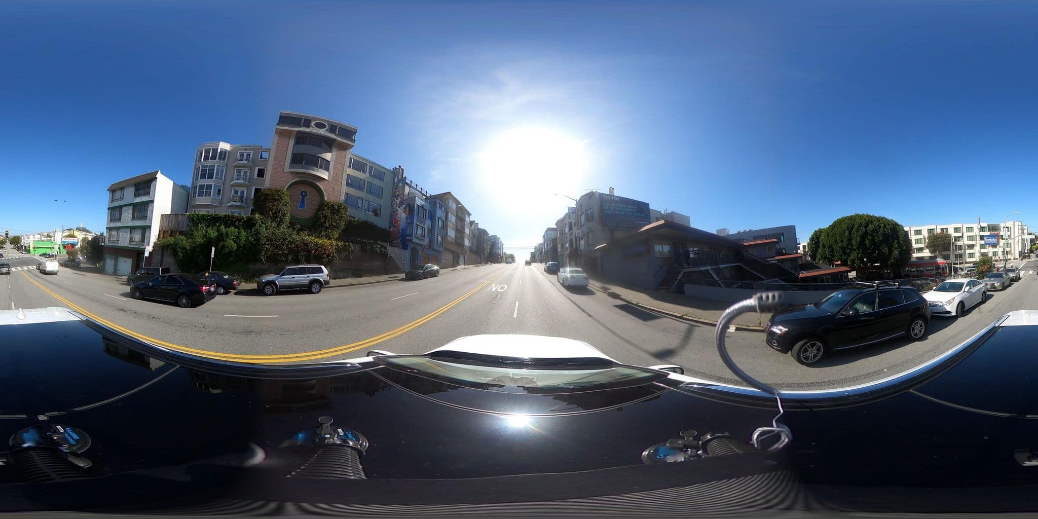 Street view near Bayside Inn at the Wharf, Chinatown — © GoProMAX3M (CC BY-SA · Mapillary)