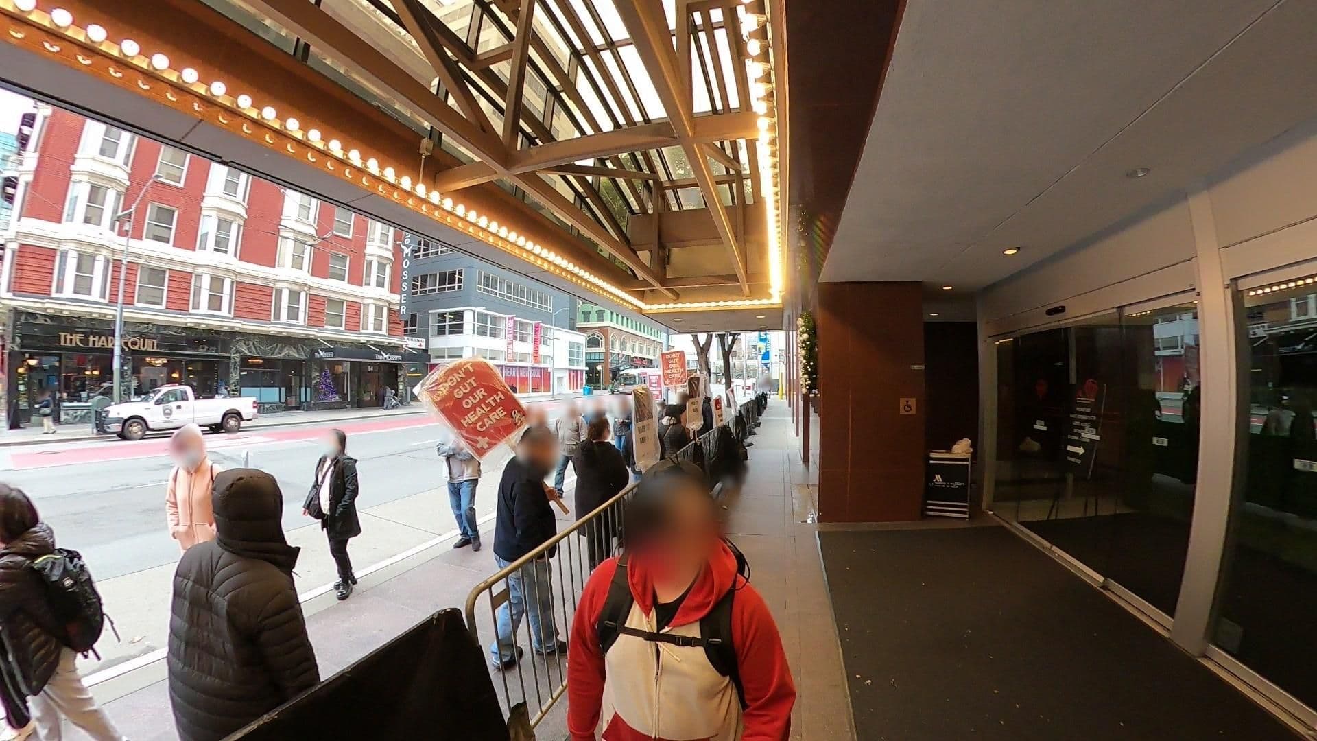 Street view near AMA Conference @ Marriott Marquis, Chinatown — © pedestrian_mapping (CC BY-SA · Mapillary)
