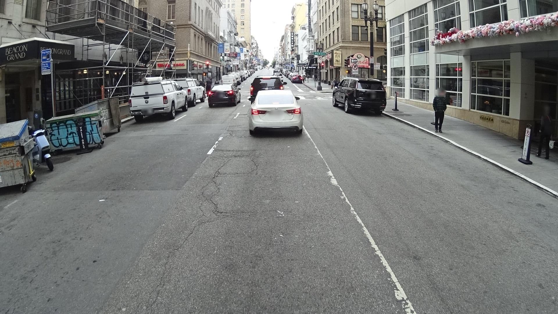 Street view near San Francisco Marriott Union Square, Chinatown — © marker_geo (CC BY-SA · Mapillary)