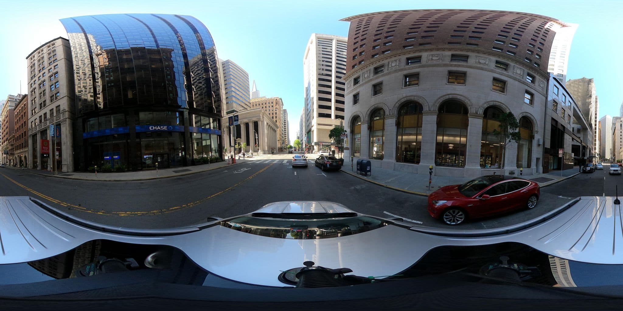 Street view near Mandarin Oriental, San Francisco, Chinatown — © WavyPanels (CC BY-SA · Mapillary)