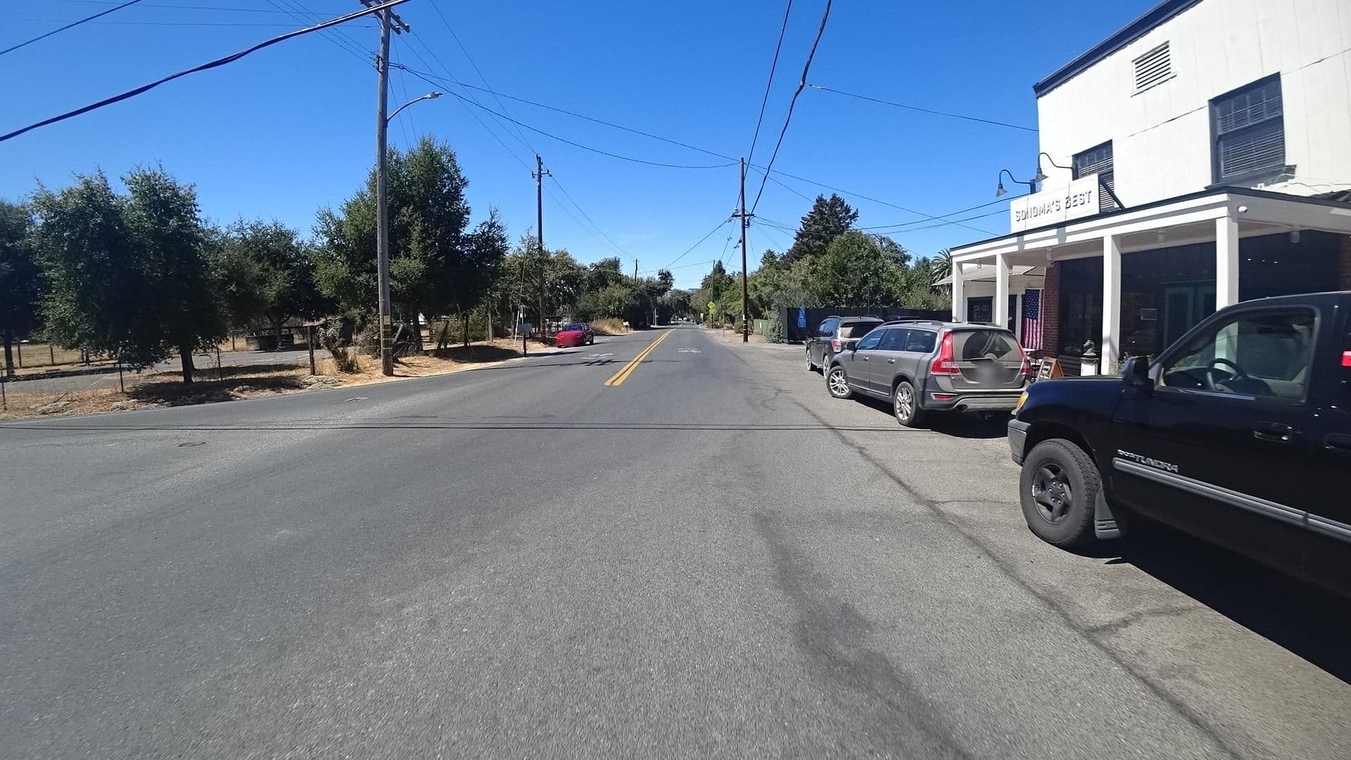Street view near Spring Flowers Cottage, Sonoma — © marker_geo (CC BY-SA · Mapillary)
