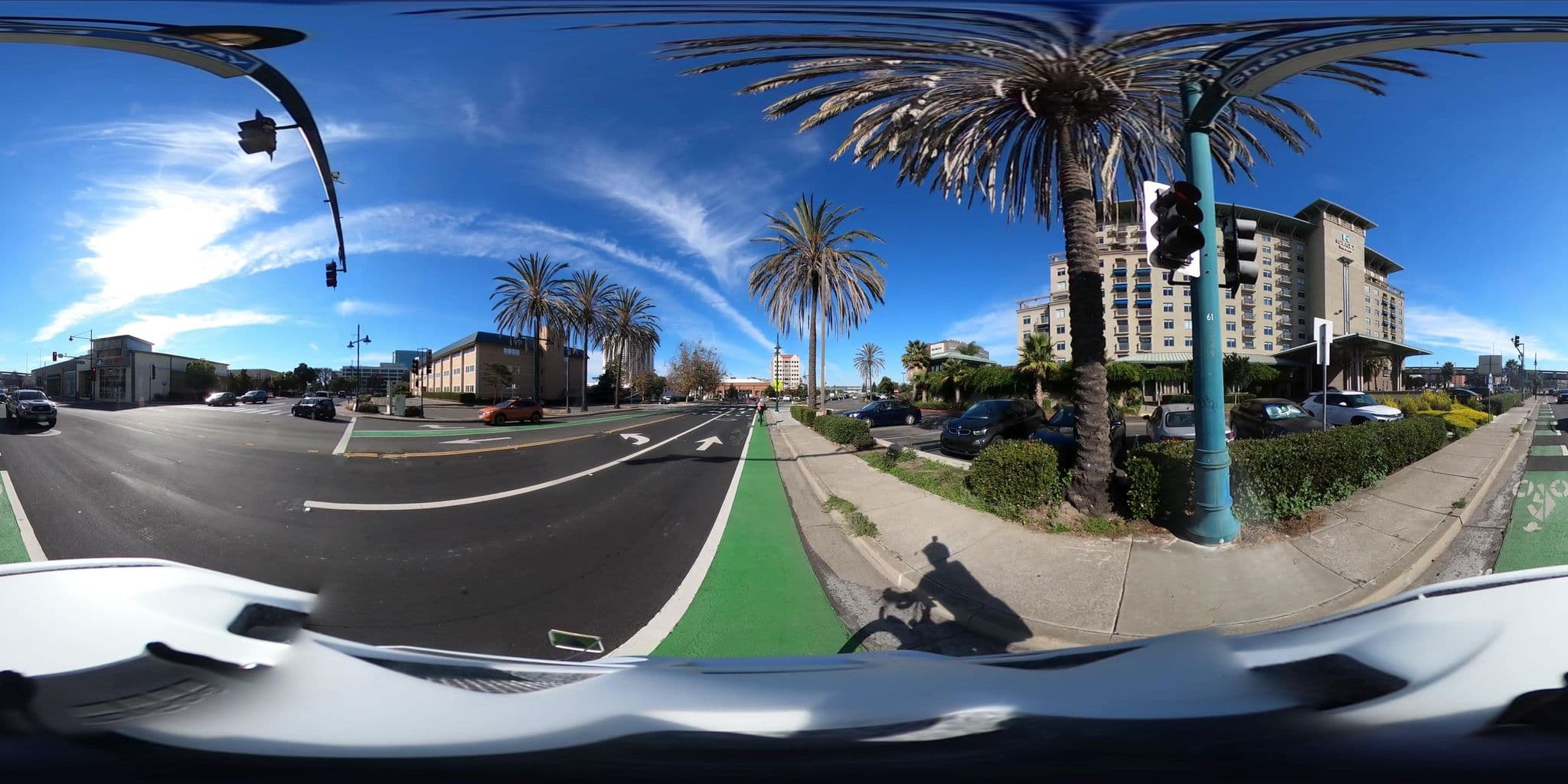 Street view near Woodfin Suites, Emeryville — © avimentor (CC BY-SA · Mapillary)