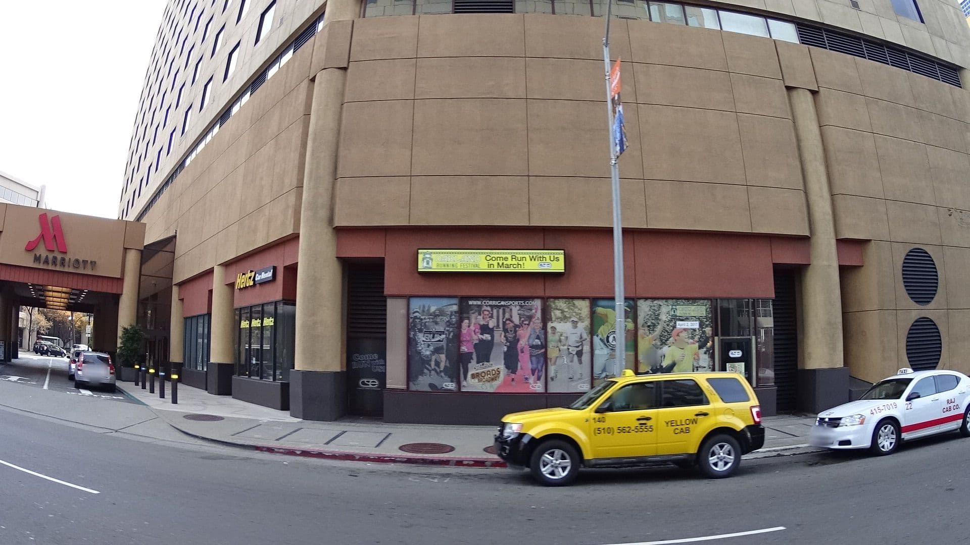 Street view near Oakland Marriott Pool, Oakland — © bhousel (CC BY-SA · Mapillary)