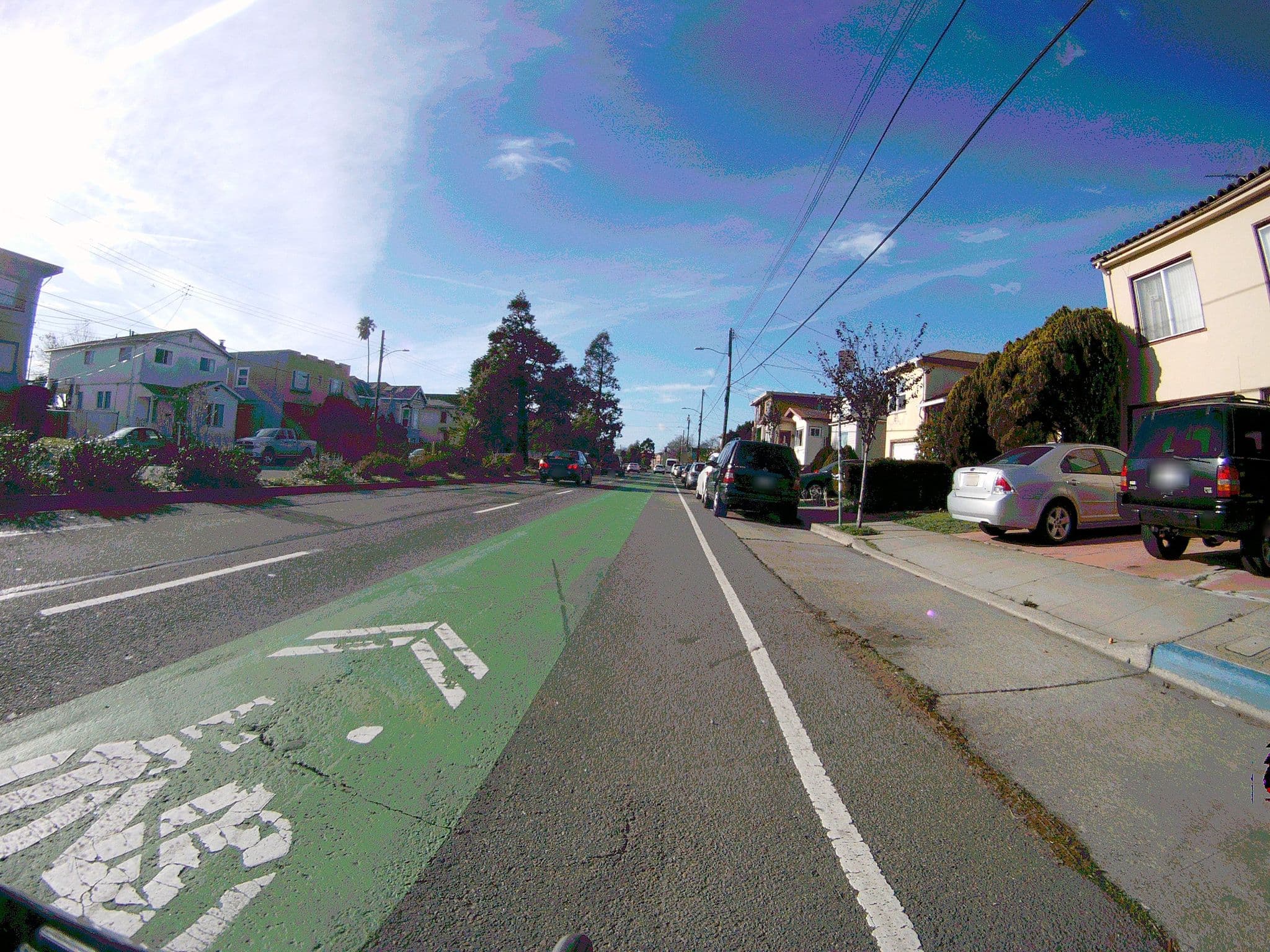 Street view near Bay View Inn, Emeryville — © chrismcnally (CC BY-SA · Mapillary)