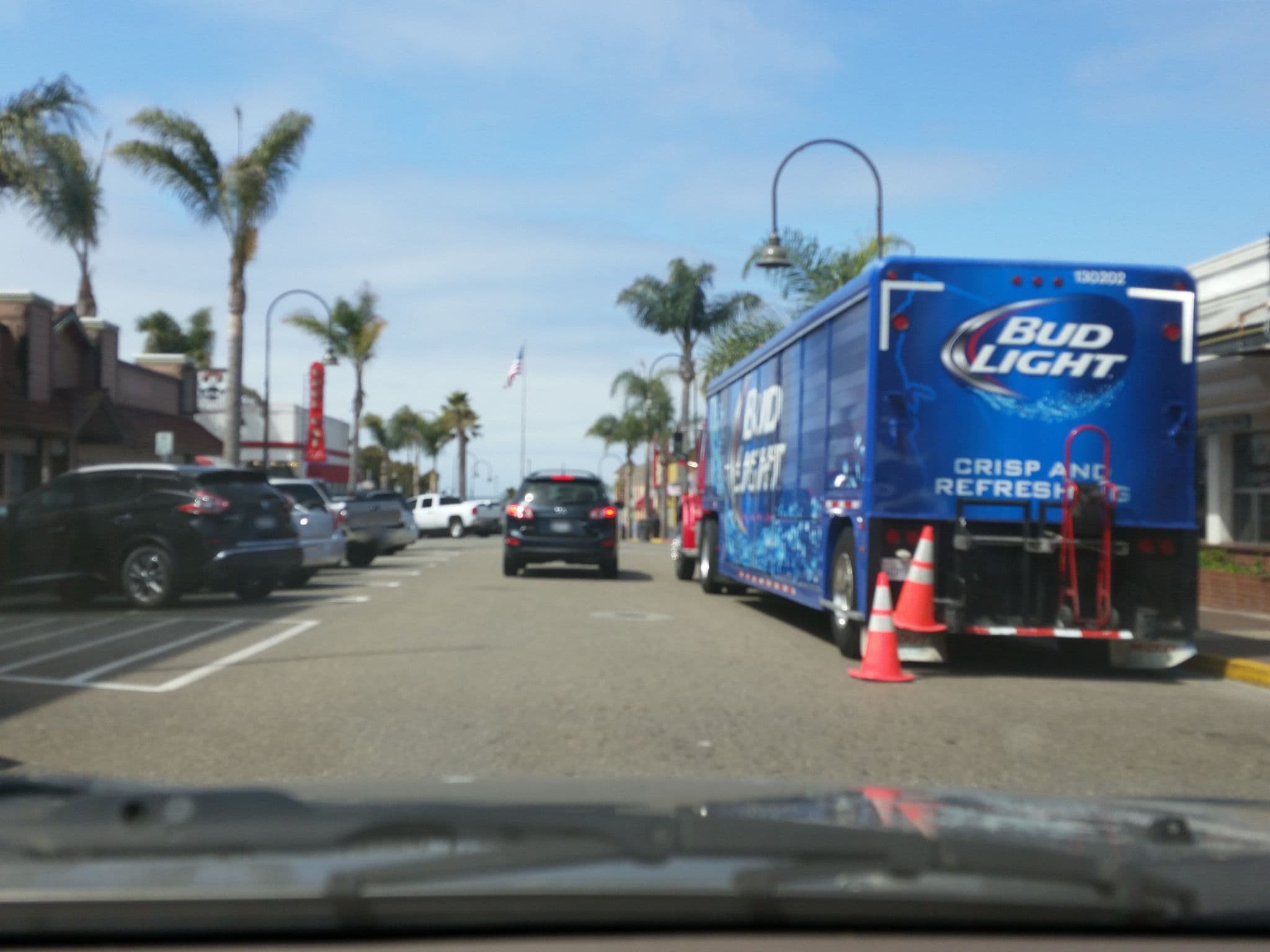 Street view near Ocean Breeze Inn Pismo Beach, Pismo Beach — © caboosey (CC BY-SA · Mapillary)