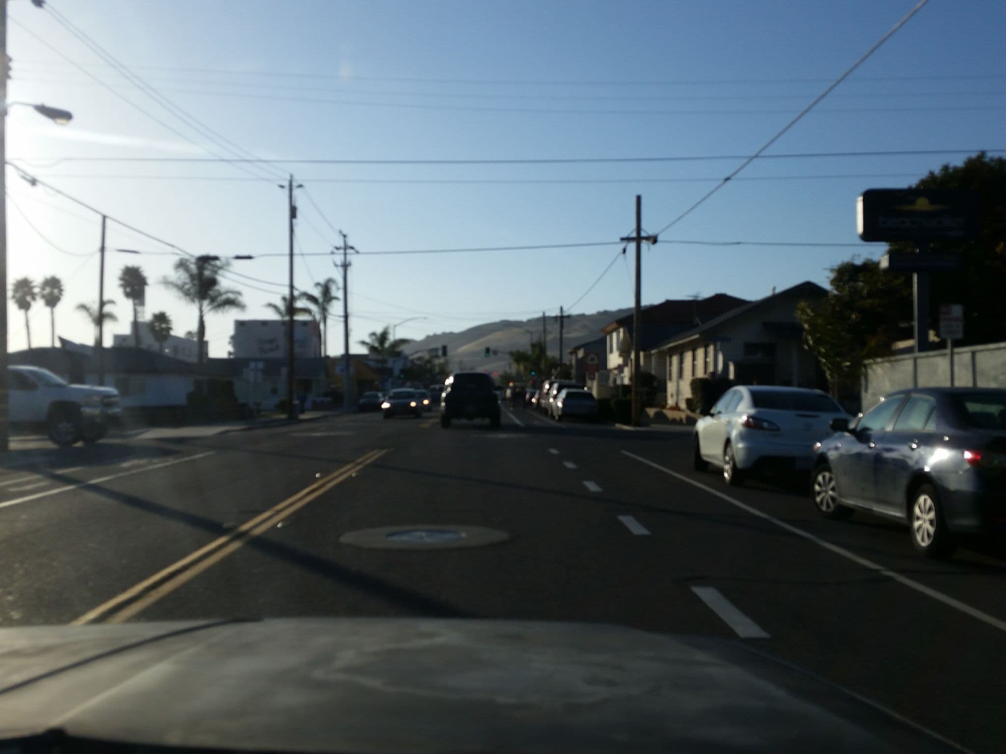 Street view near Vivaan Hospitality, Pismo Beach — © caboosey (CC BY-SA · Mapillary)