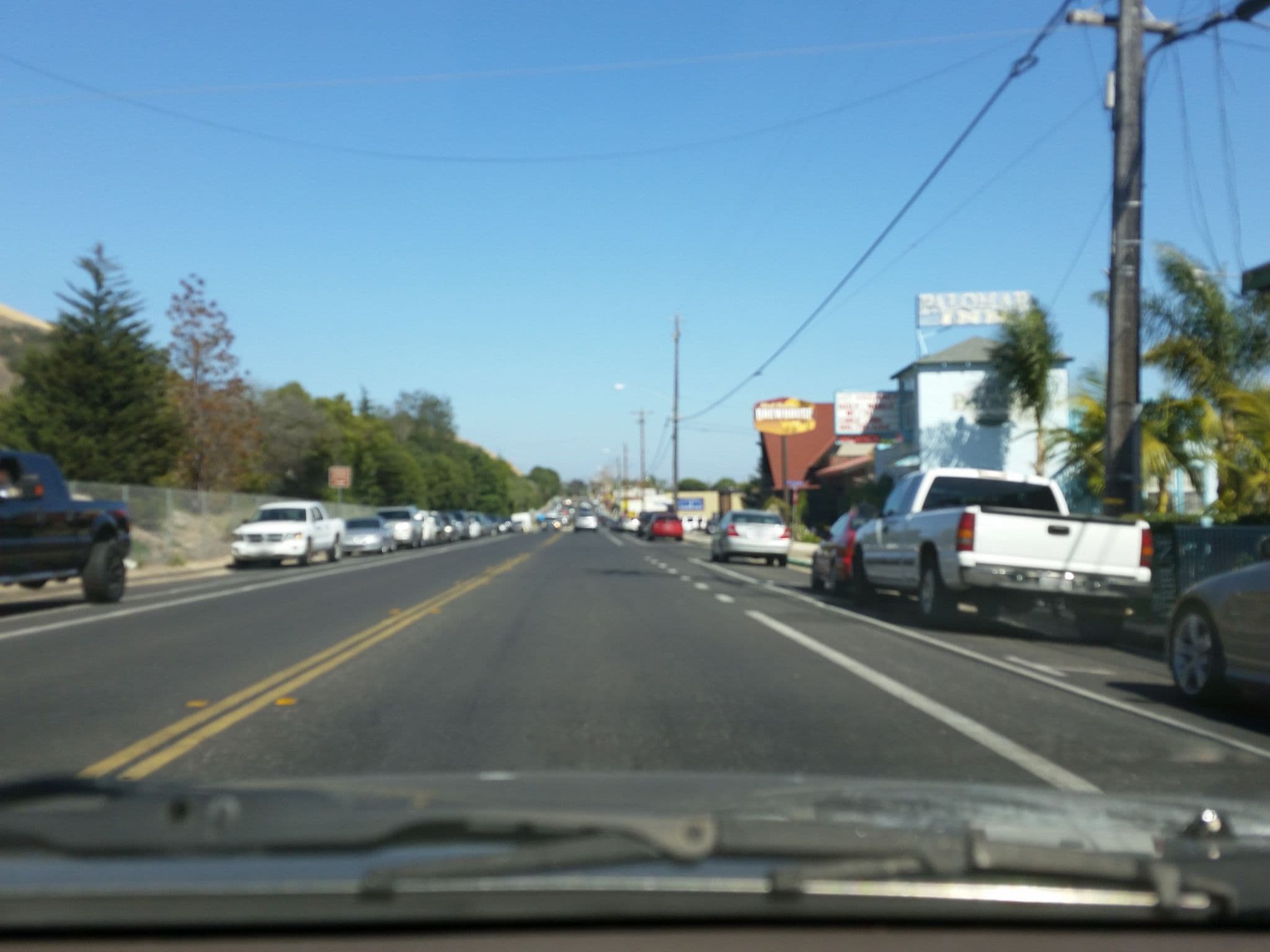 Street view near Shell Beach Airbnb, Pismo Beach — © caboosey (CC BY-SA · Mapillary)