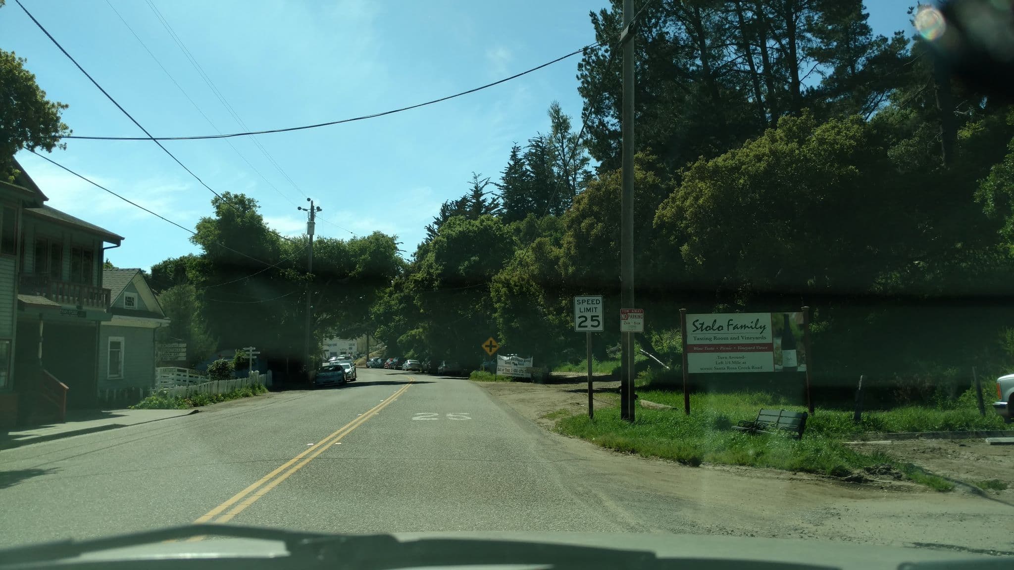 Street view near Olaillaberry Bed And Breakfast, Cambria — © nmixter (CC BY-SA · Mapillary)