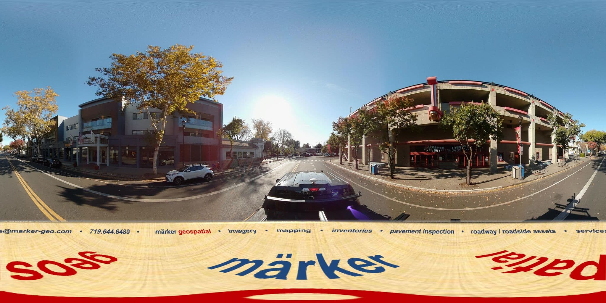 Street view near Hilton Garden Inn, Davis — © marker_geo1 (CC BY-SA · Mapillary)