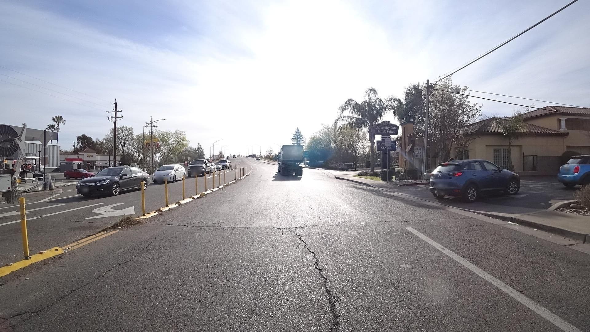 Street view near Residence Inn Sacramento Downtown at Capitol Park, Davis — © marker_geo (CC BY-SA · Mapillary)