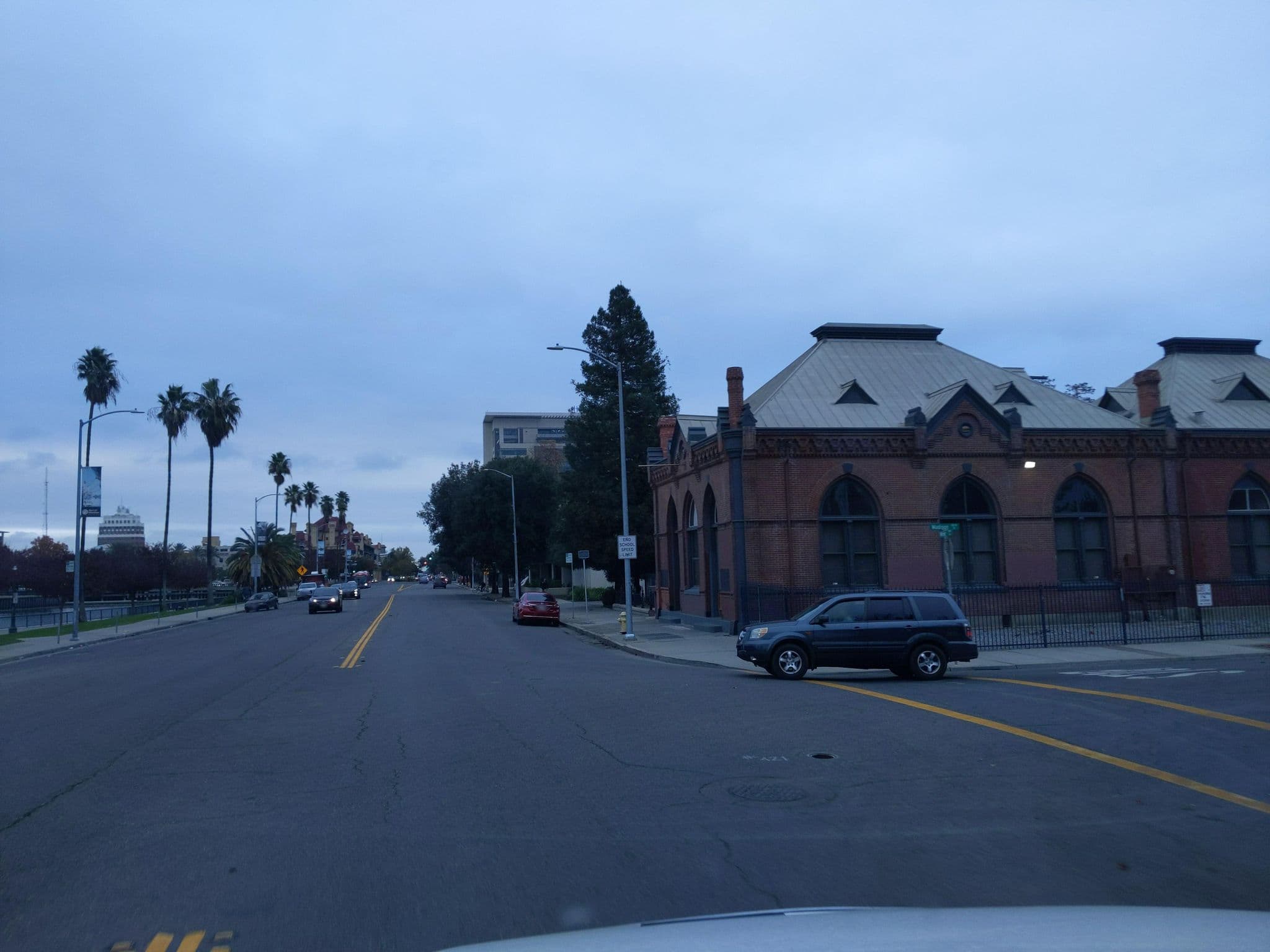 Street view near Studio 6, Stockton — © Anthrico (CC BY-SA · Mapillary)