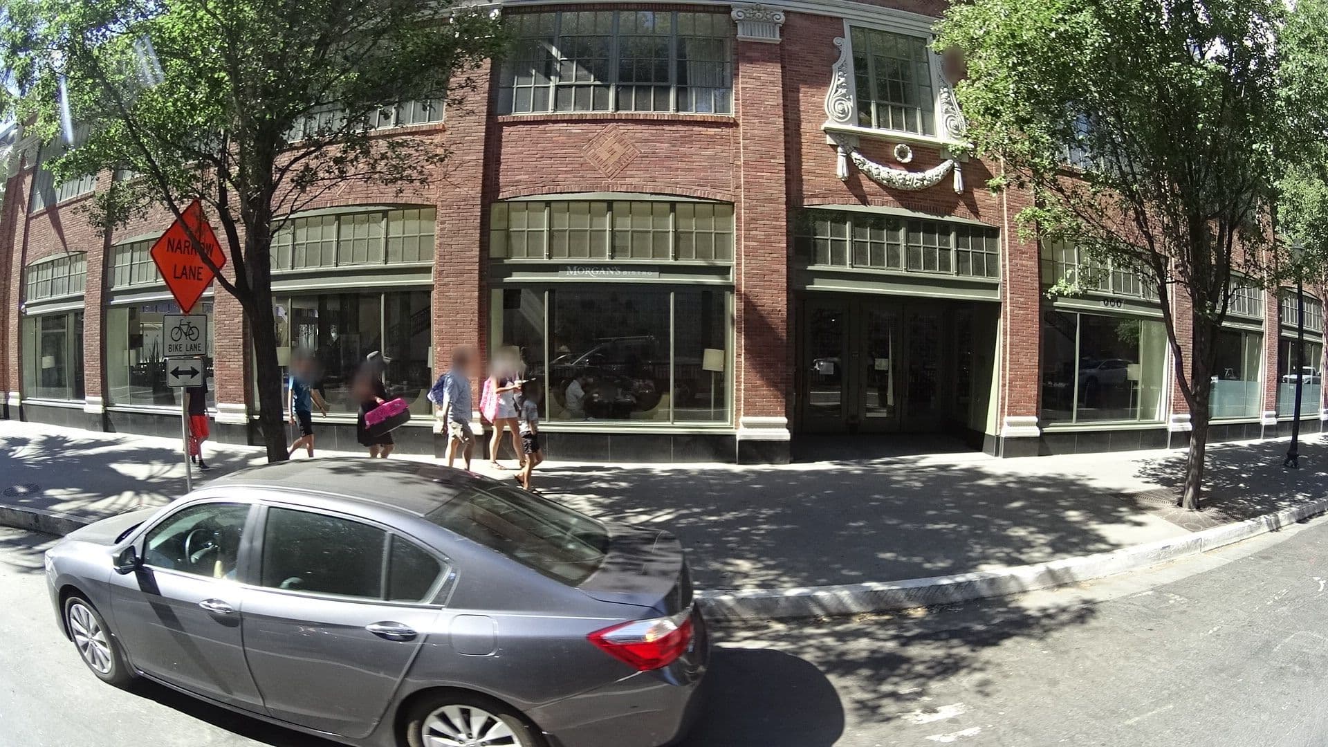 Street view near Sheraton Grand Pool, Sacramento — © marker_geo (CC BY-SA · Mapillary)