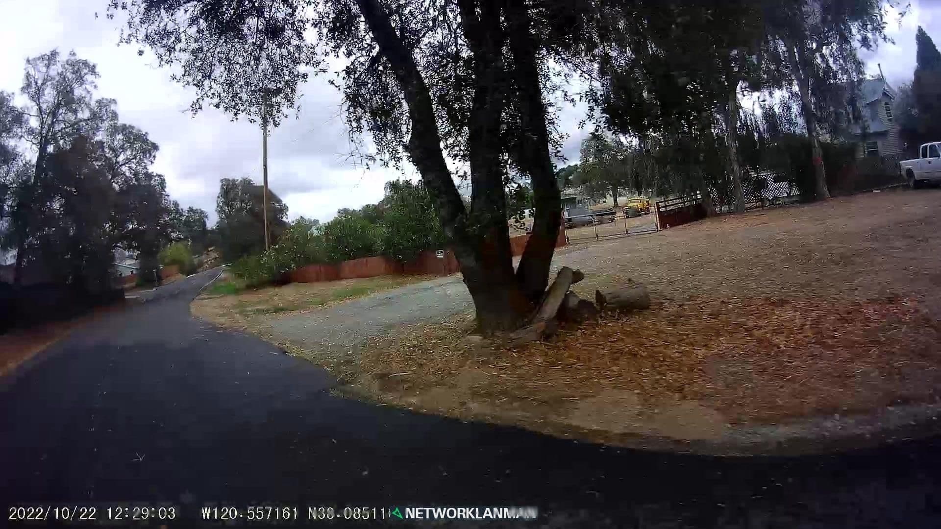 Street view near The Jolly Tar Mine House, Angels Camp — © networklanman (CC BY-SA · Mapillary)