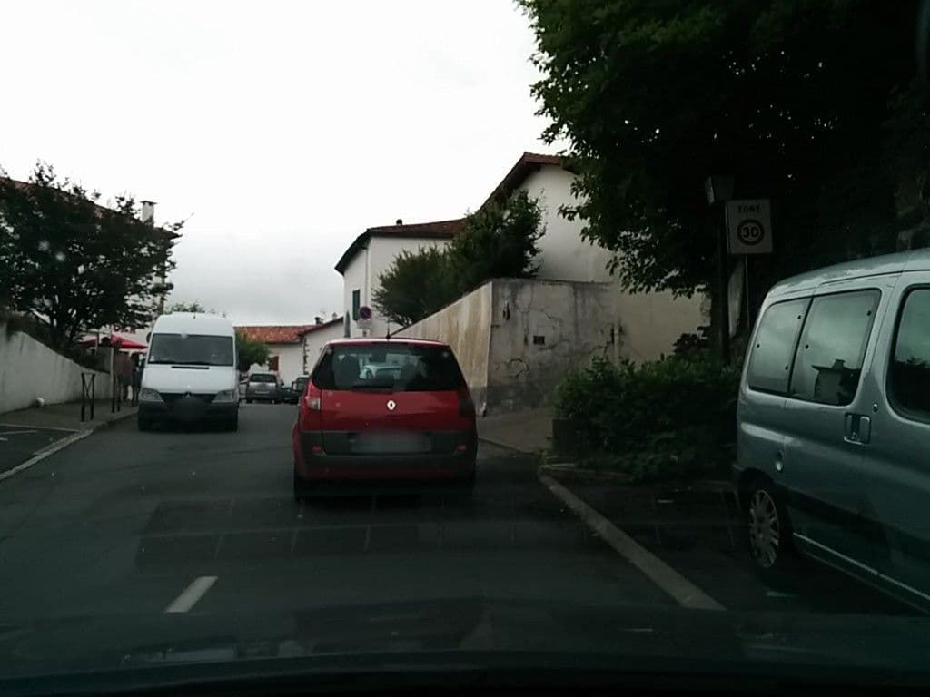Street view near Hôtel Chilhar, Espelette — © moktarama (CC BY-SA · Mapillary)