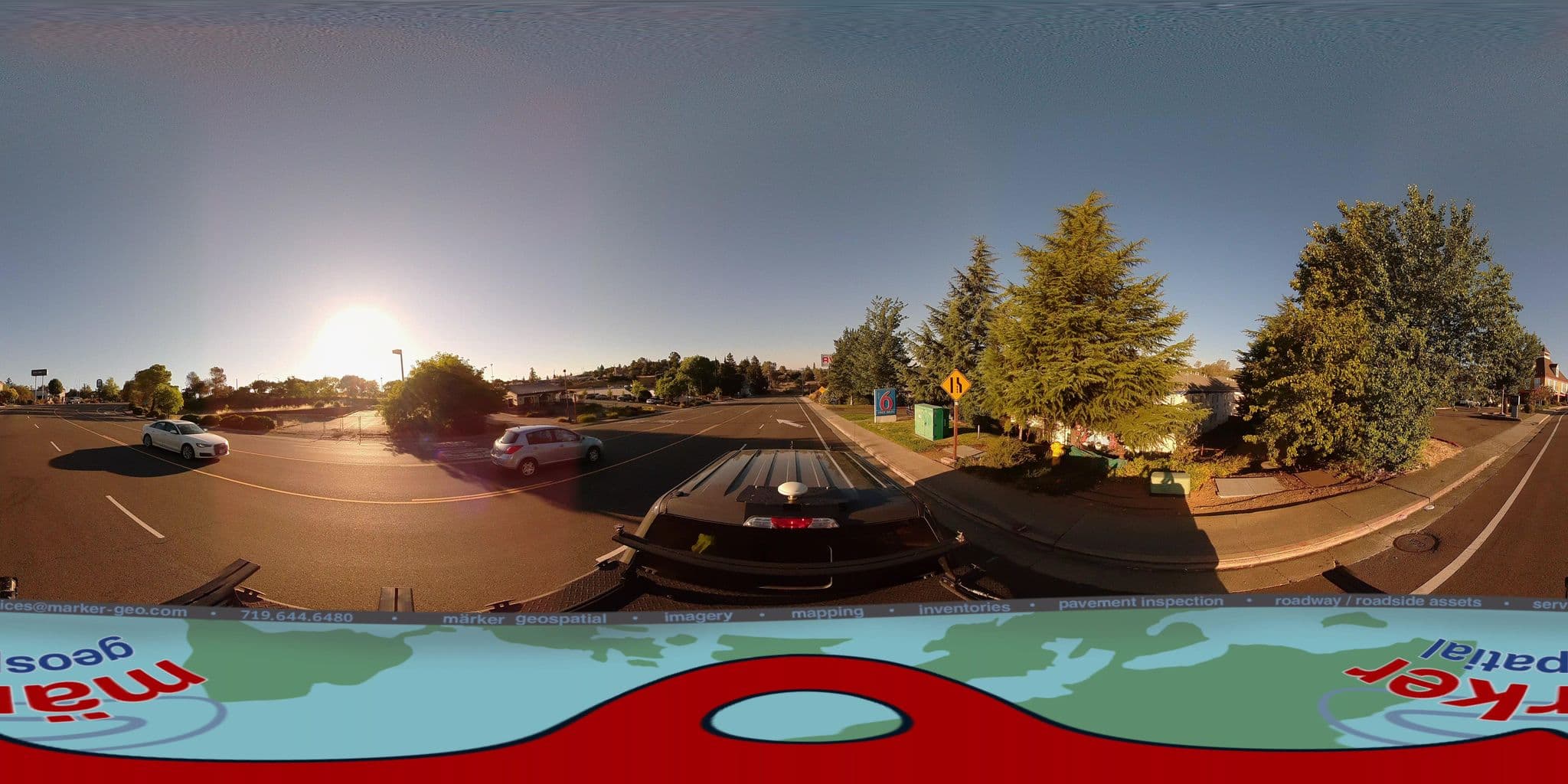 Street view near Motel 6, North Auburn — © marker_geo1 (CC BY-SA · Mapillary)
