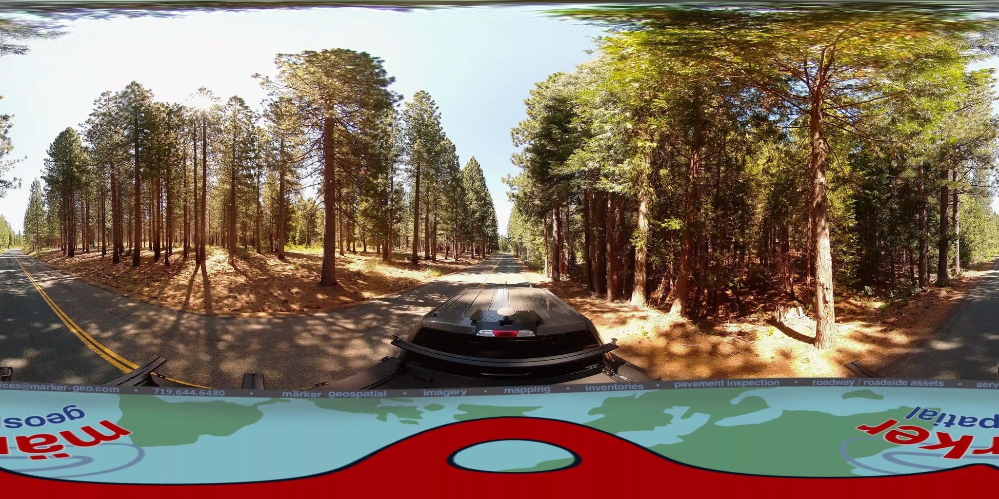 Street view near Somewhere Over the Rainbow Lodge, Foresthill — © marker_geo1 (CC BY-SA · Mapillary)