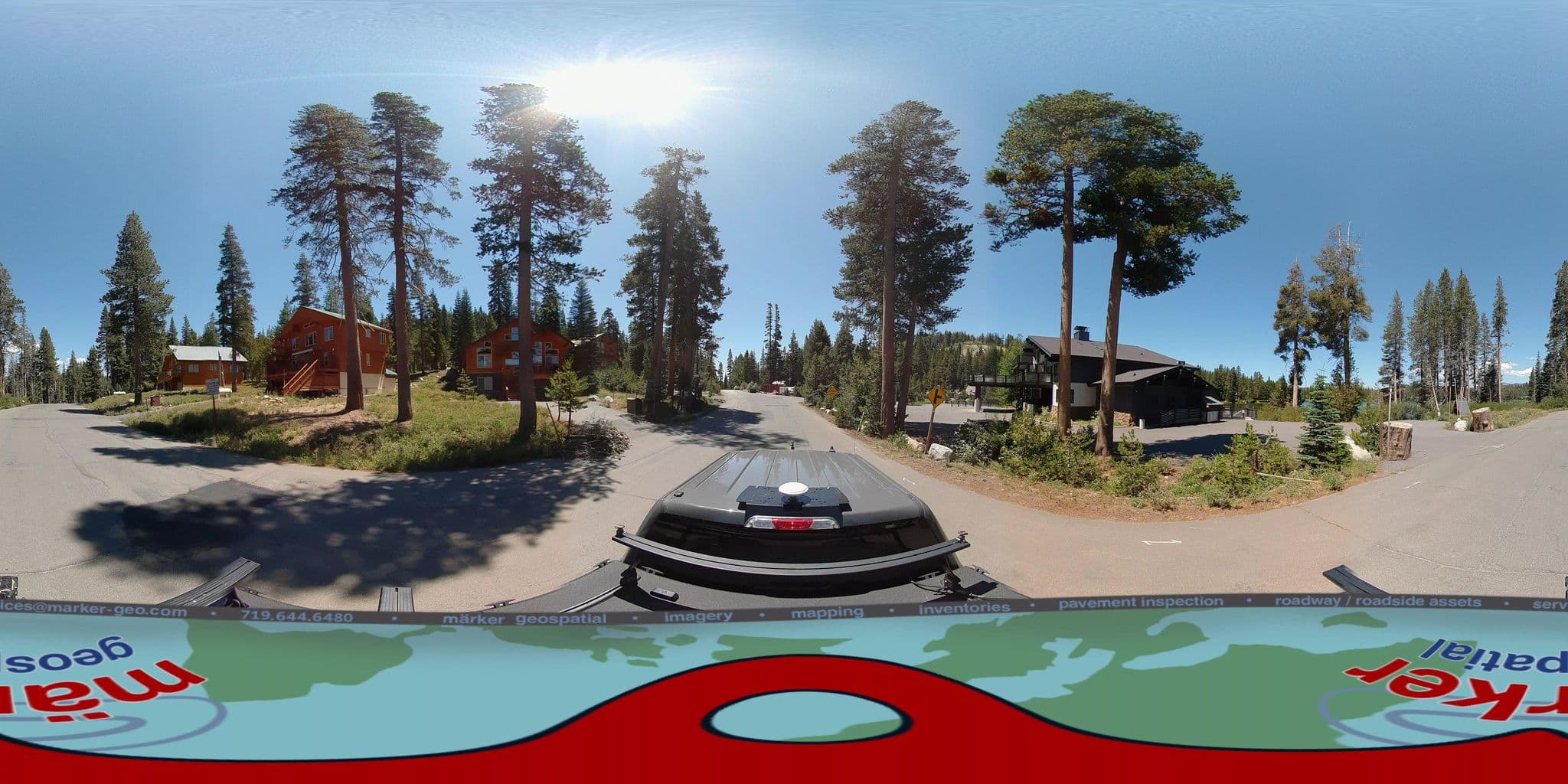 Street view near ice lakes lodge, Truckee — © marker_geo1 (CC BY-SA · Mapillary)