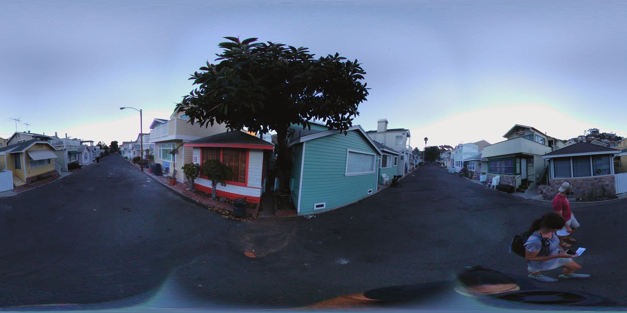 Street view near Pigs Fly Cottage, San Pedro — © chrisbeddow (CC BY-SA · Mapillary)